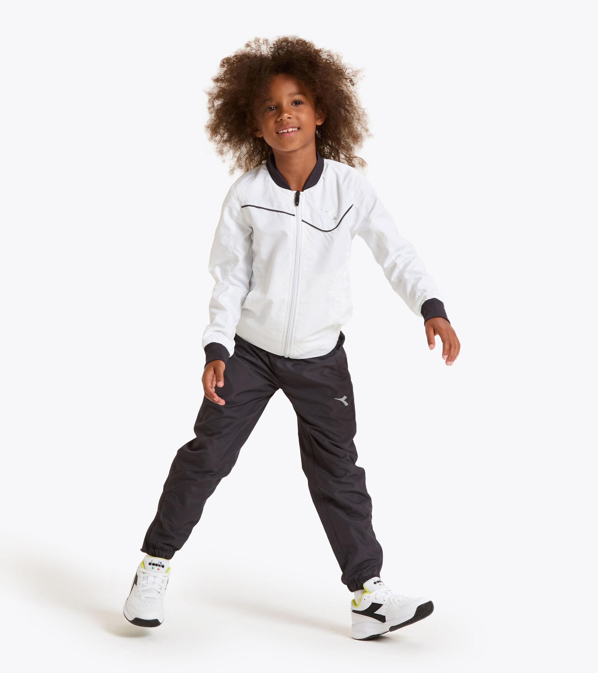 Giacca da tennis - Bambina G. JACKET COURT BIANCO OTTICO - Diadora