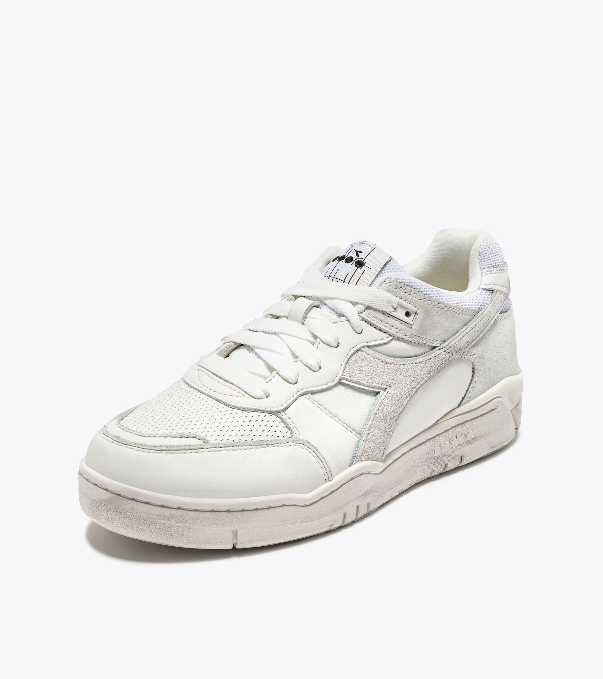 Sneaker Heritage aus Leder - Für alle Geschlechter B.560 USED MARSHMALLOW WEISS - Diadora