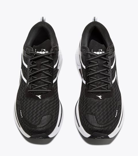 Neutraler Laufschuh - Komfort und Stabilit&auml;t - Herren CELLULA 2 SCHWARZ/WEISS - Diadora