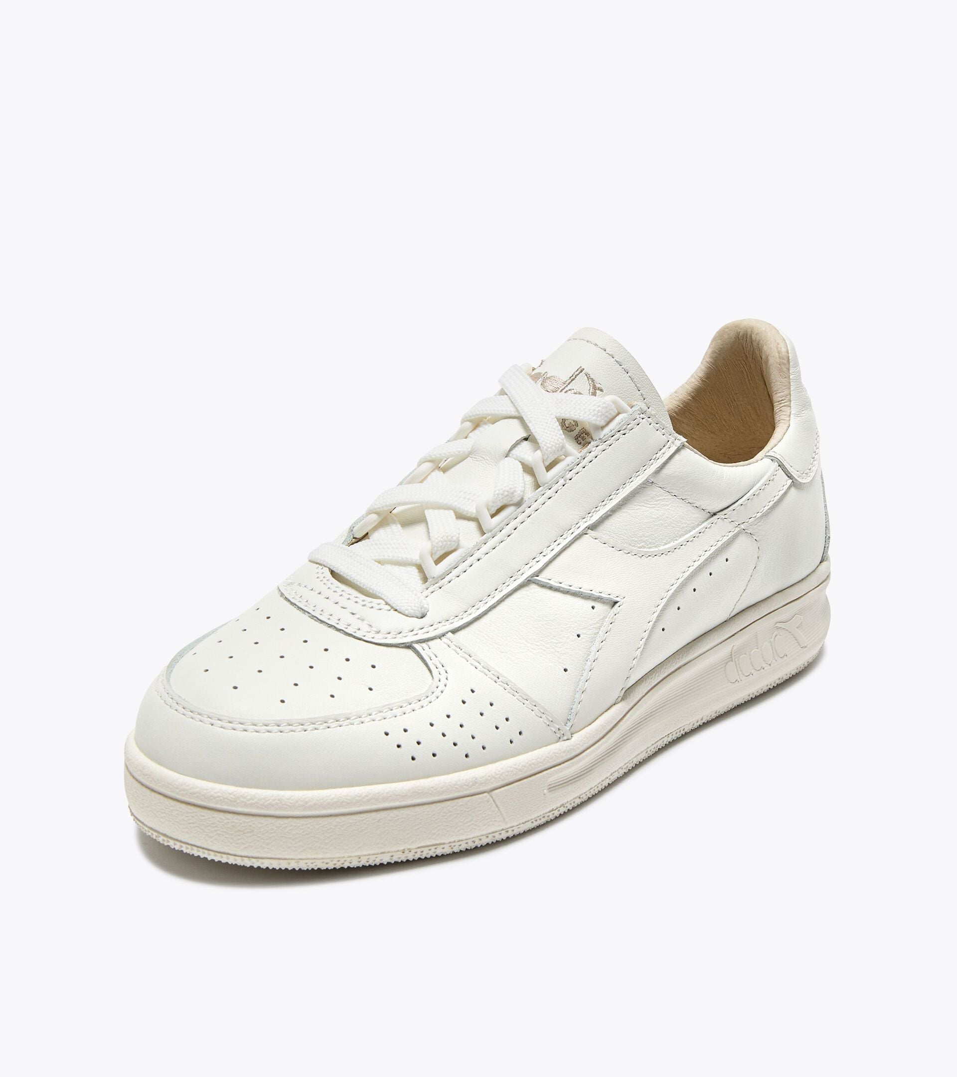 Sneaker Heritage aus Leder - F&uuml;r alle Geschlechter B.ELITE '84 ITALIA WEISS/WEISS - Diadora