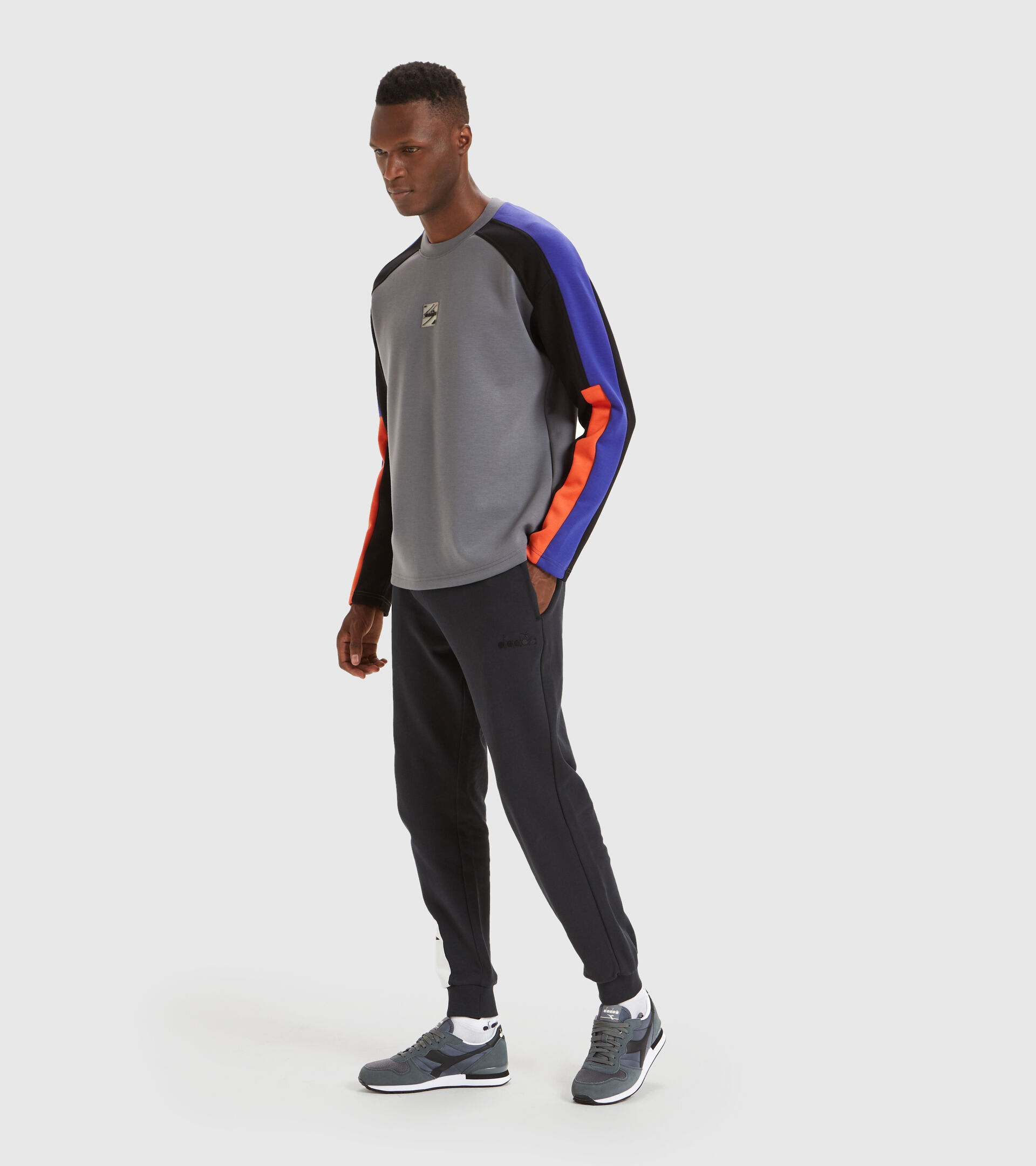 Sports trousers - Unisex PANT ICON BLACK - Diadora