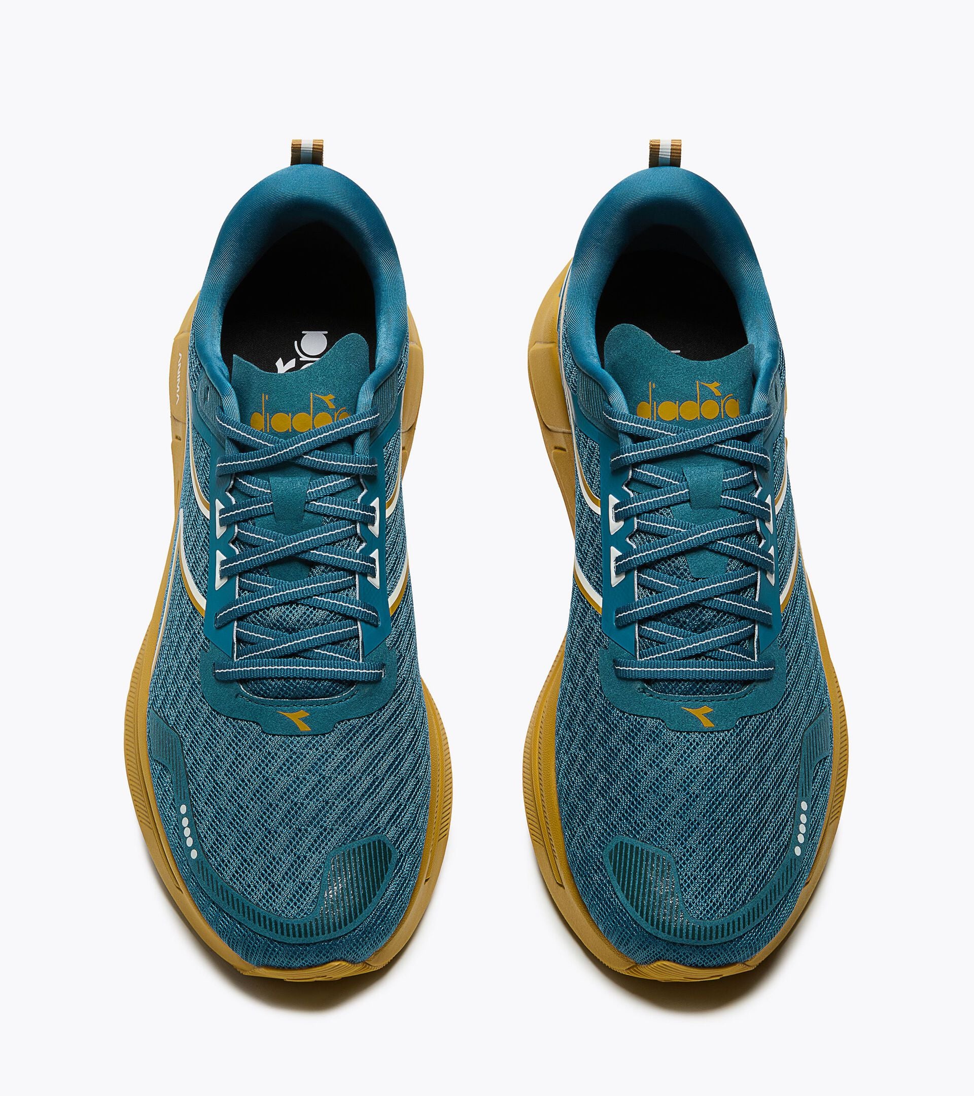 Zapatilla de running neutra - Confort y estabilidad - Hombre CELLULA 2 BLU POIS /ORO MIETITURA - Diadora