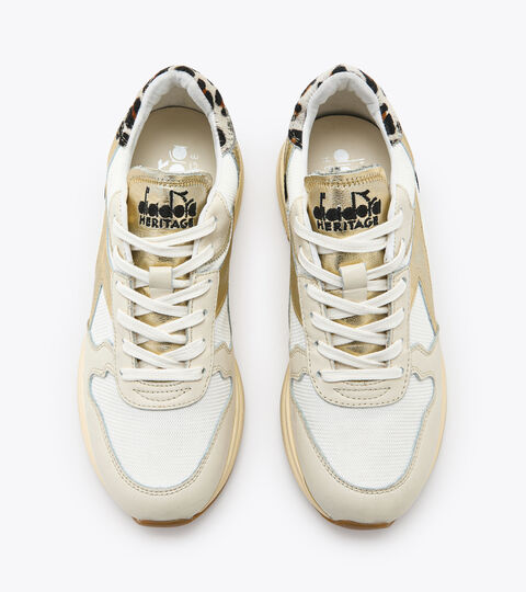 VENUS METALLIC ANIMALIER, BLANCO ANTIGUO Zapatillas Heritage - Mujer VENUS METALLIC ANIMALIER BLANCO ANTIGUO - Diadora