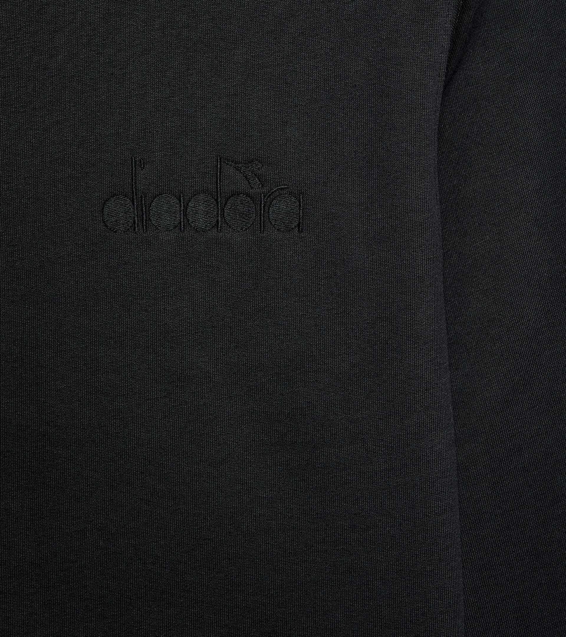 Sweat-shirt à capuche - Femme L. HOODIE ATHL. LOGO NOIR - Diadora