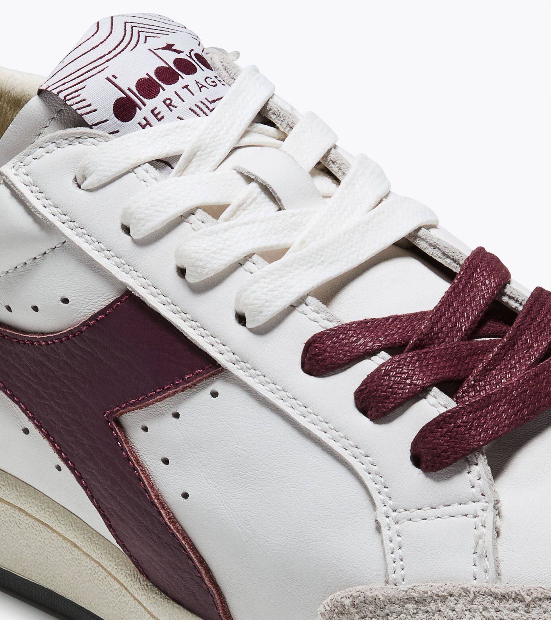 Heritage sneaker made from leather - All-gender PRESTIGE USED ADVENT VIOLET - Diadora