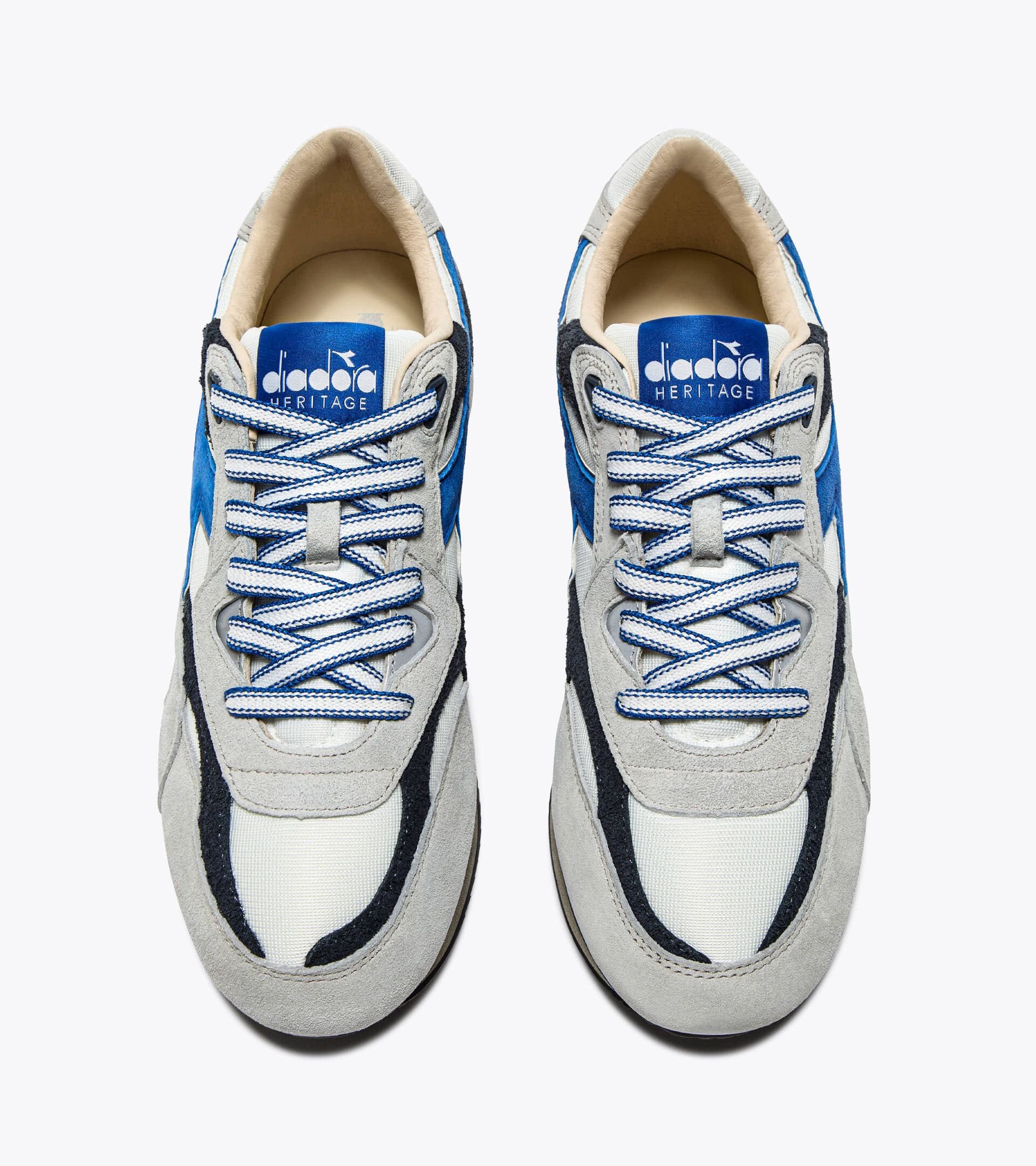 Low-Profile-Sneaker Heritage - F&uuml;r alle Geschlechter EQUIPE REVENGE USED MILCH WEISS - Diadora