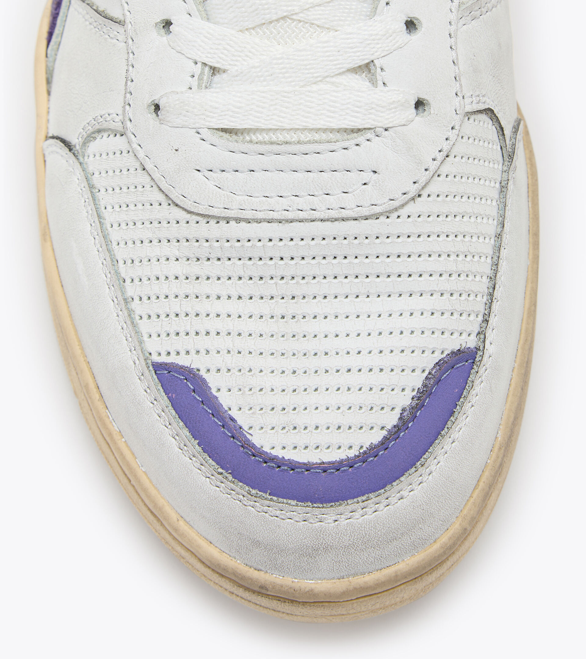 Heritage shoe - Unisex B.560 USED WHITE/VIOLET IRIS - Diadora
