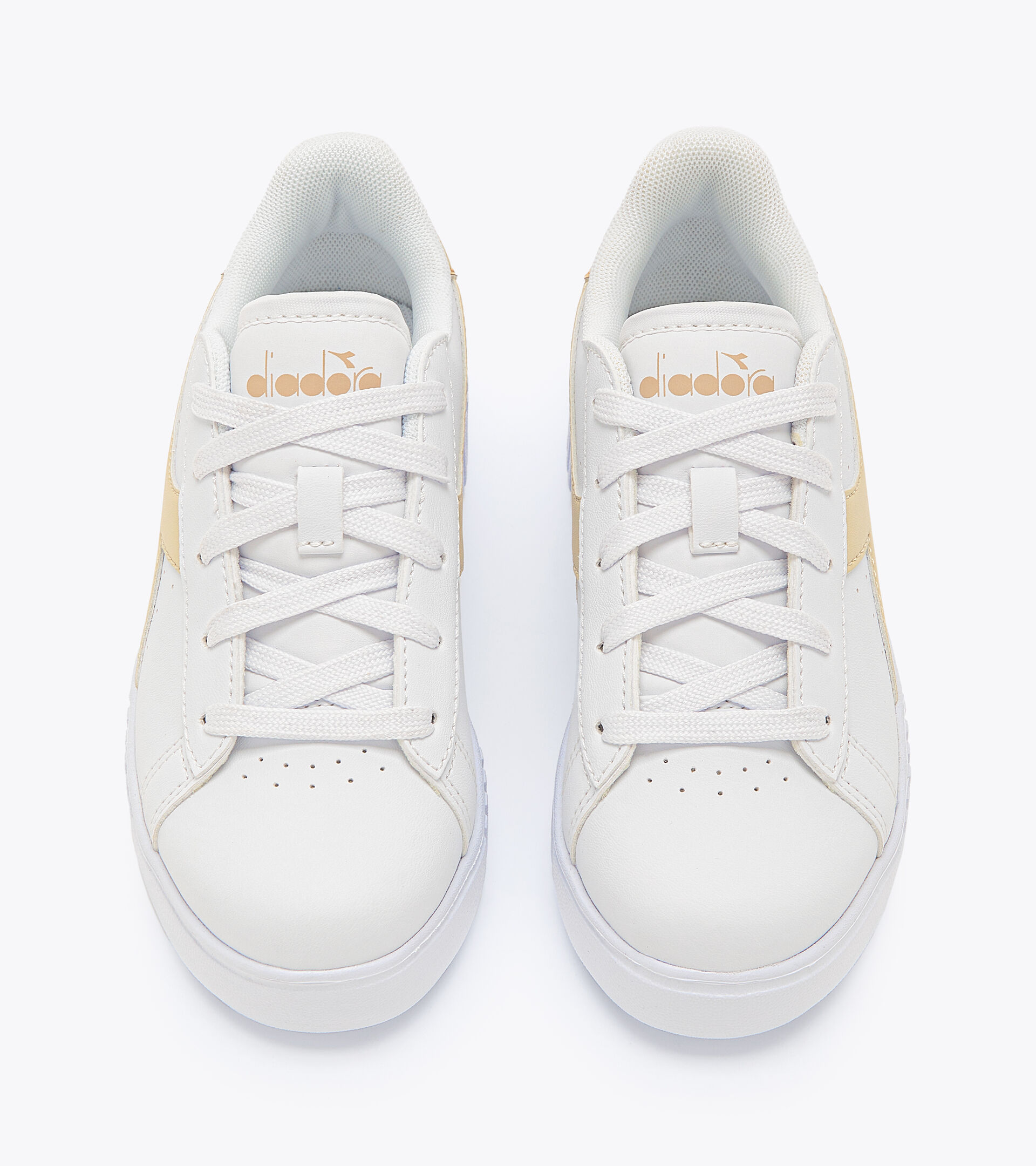Sports shoes - Kids 4-8 years GAME STEP PS WHITE/SMOKE GRAY - Diadora