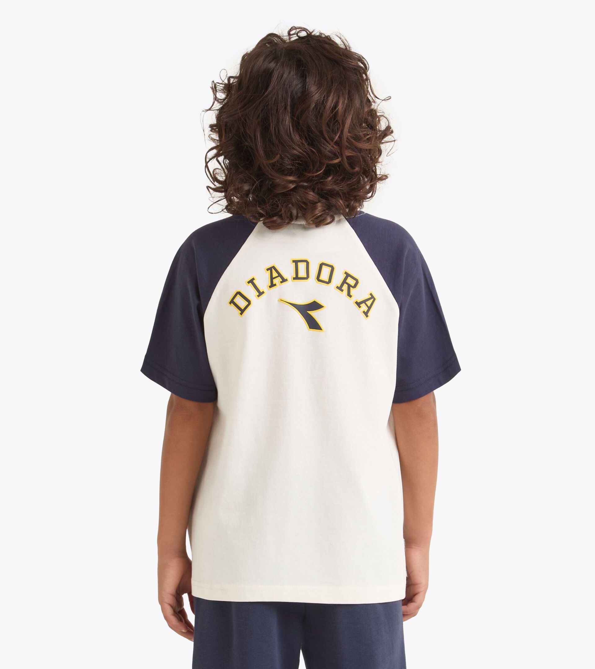 Peanuts college-style t-shirt - Kids - All-gender JU. T-SHIRT SS PEANUTS BLUE DENIM - Diadora