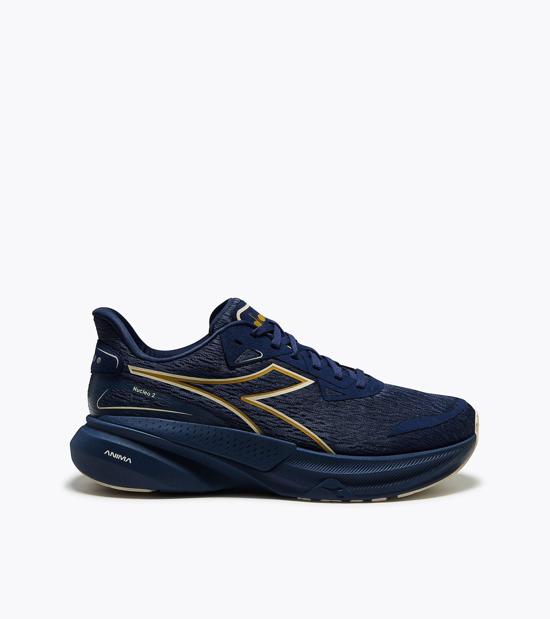 Running shoe - Comfort and stability - Men's NUCLEO 2 PAGEANT BLUE /ALMOND MILK - Diadora