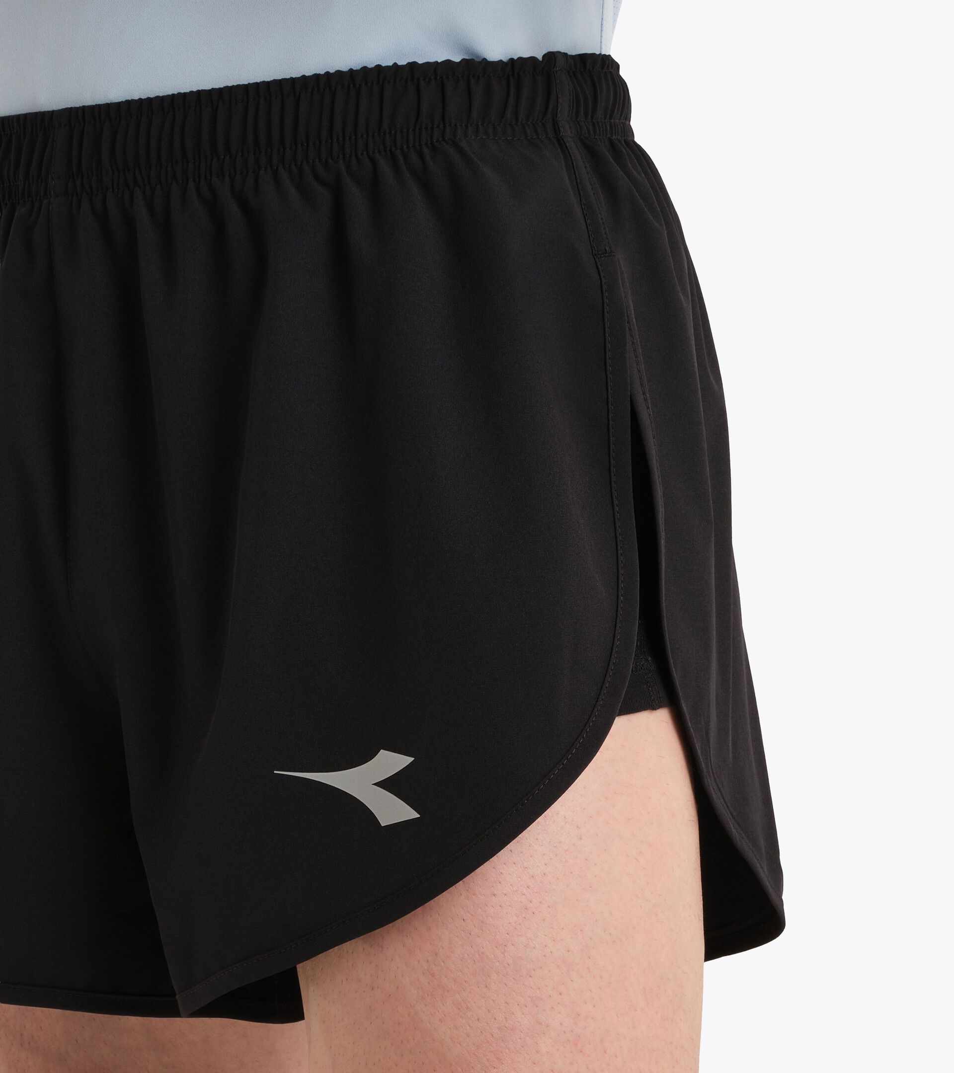 Short de running 3&rsquo;&rsquo; - Homme RUN SHORTS 3'' NOIR - Diadora