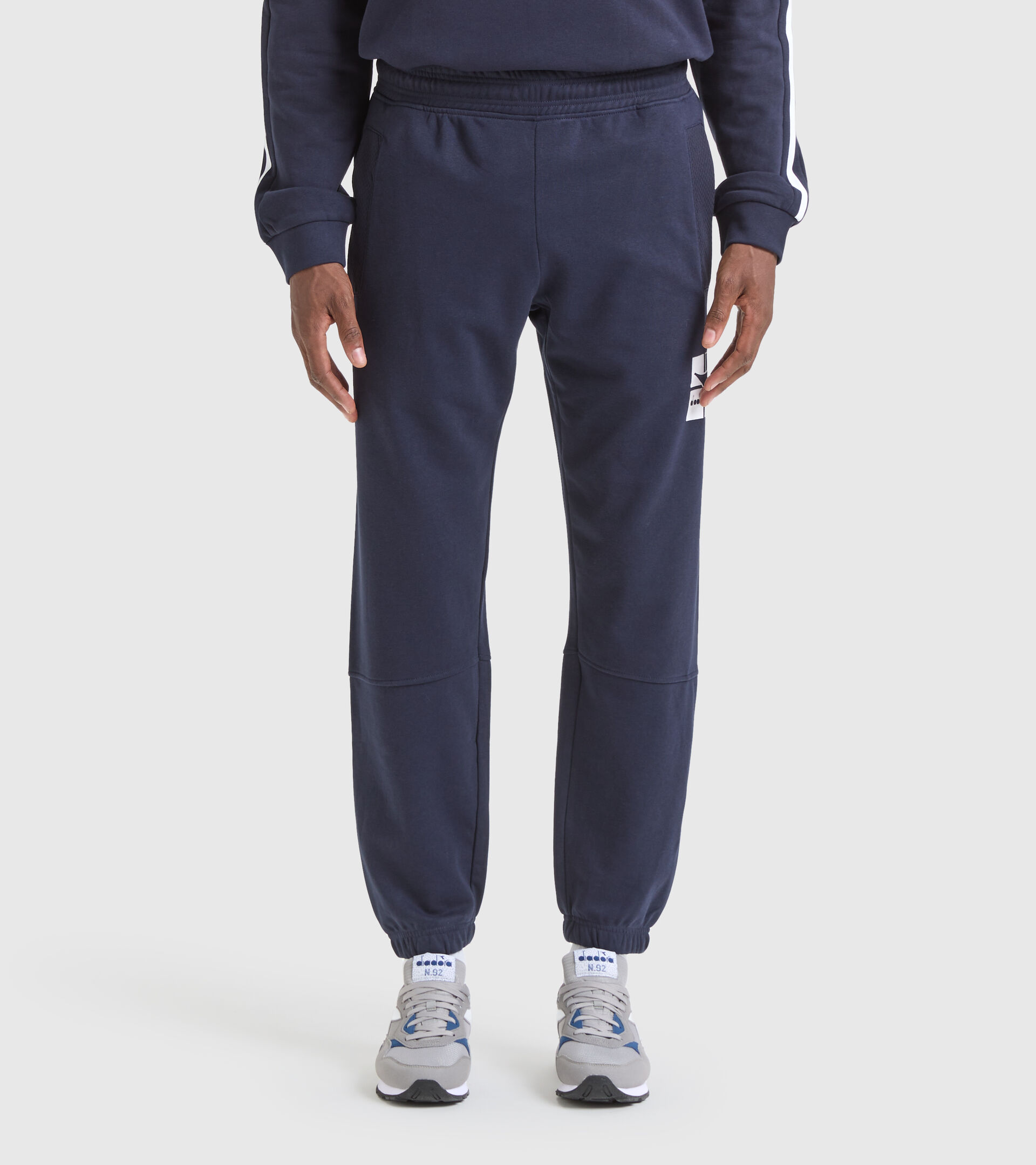 Pantalones deportivos - Hombre CUFF PANT WEAVE AZUL CHAQUETON - Diadora