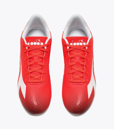 Bota de f&uacute;tbol para superficies compactas - Hombre PICHICHI 8 MG14 FUO RED/WHITE/BLACK - Diadora