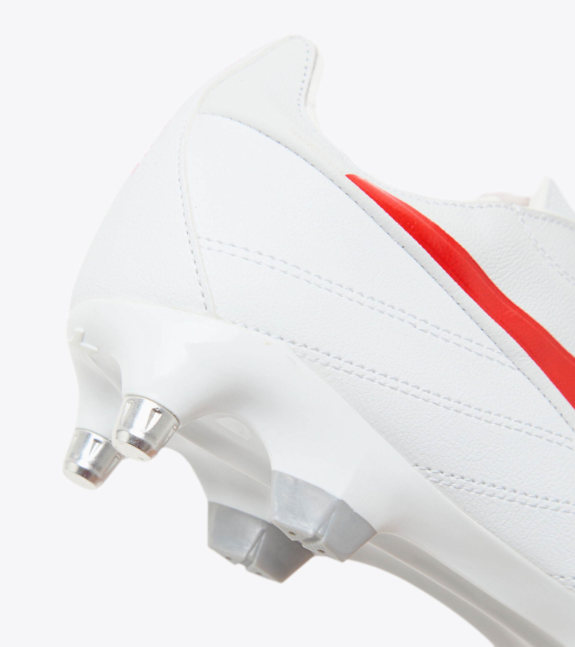 Soft ground football boots - Men’s BRASIL ELITE 2 LT MPH WHITE/MILANO RED - Diadora