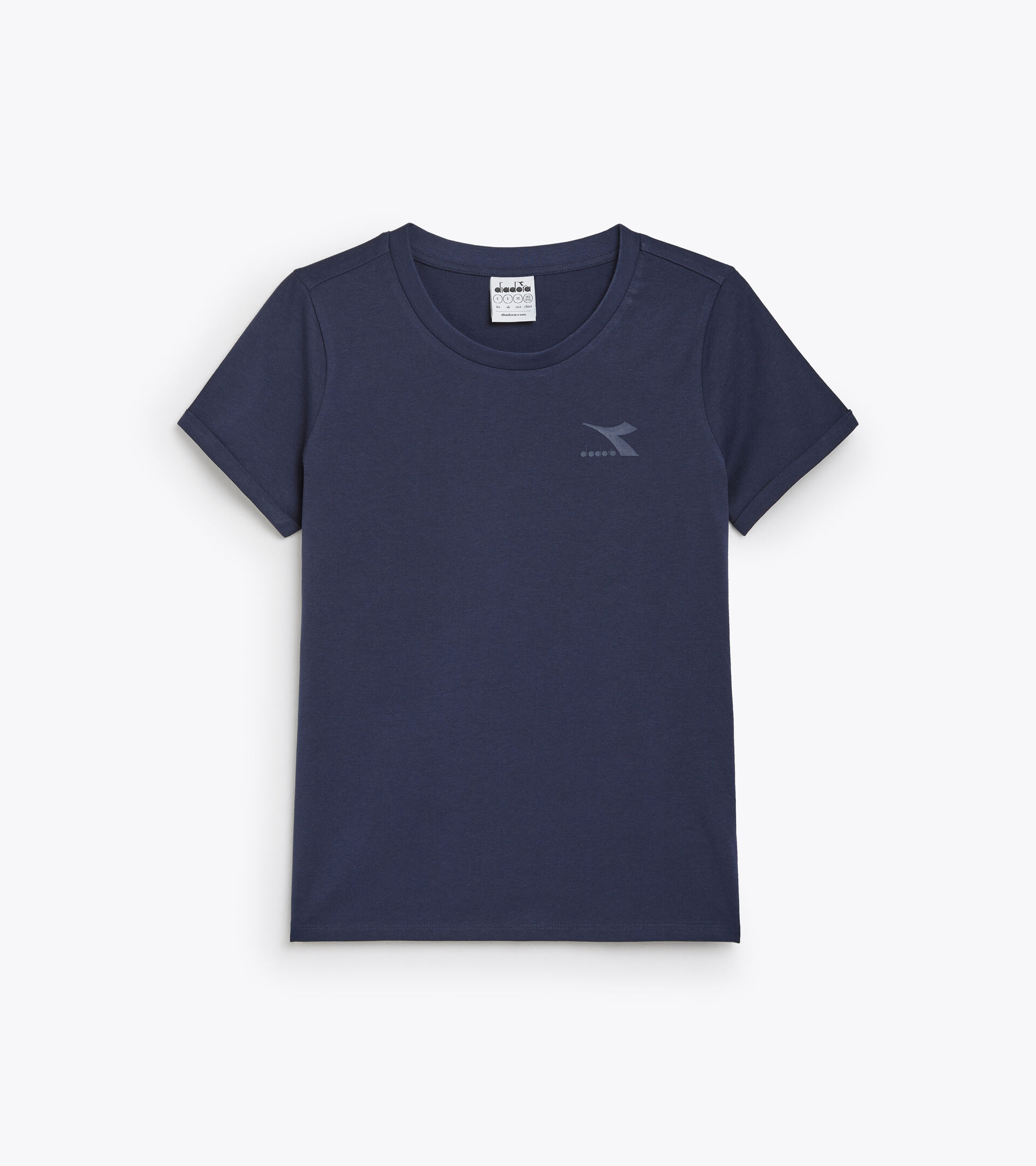 Sportliches T-Shirt - Damen L.T-SHIRT SS CORE MARINEBLAU - Diadora