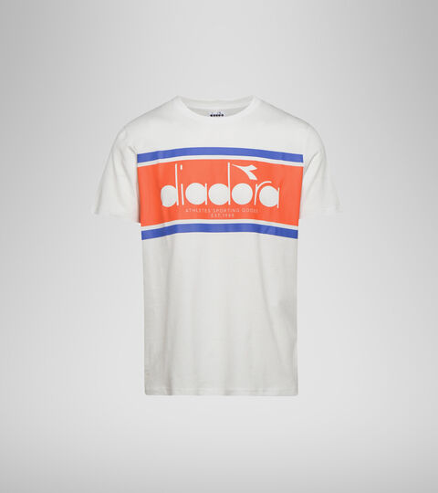 T-shirt - Unisex SS T-SHIRT SPECTRA OC ORANGEADE/WHITE MILK - Diadora