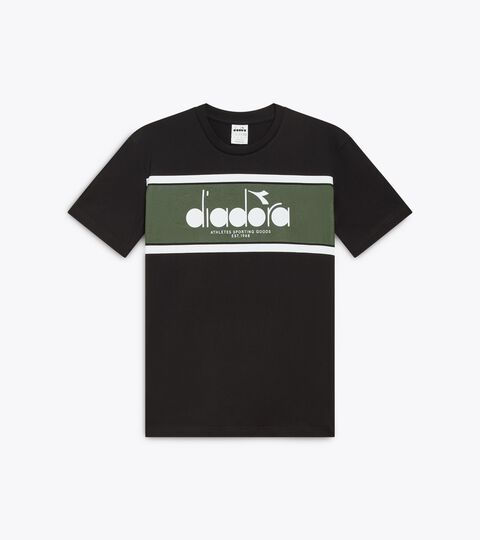 T-shirt - All-Gender T-SHIRT SS LOGO GREEN RIFLE - Diadora