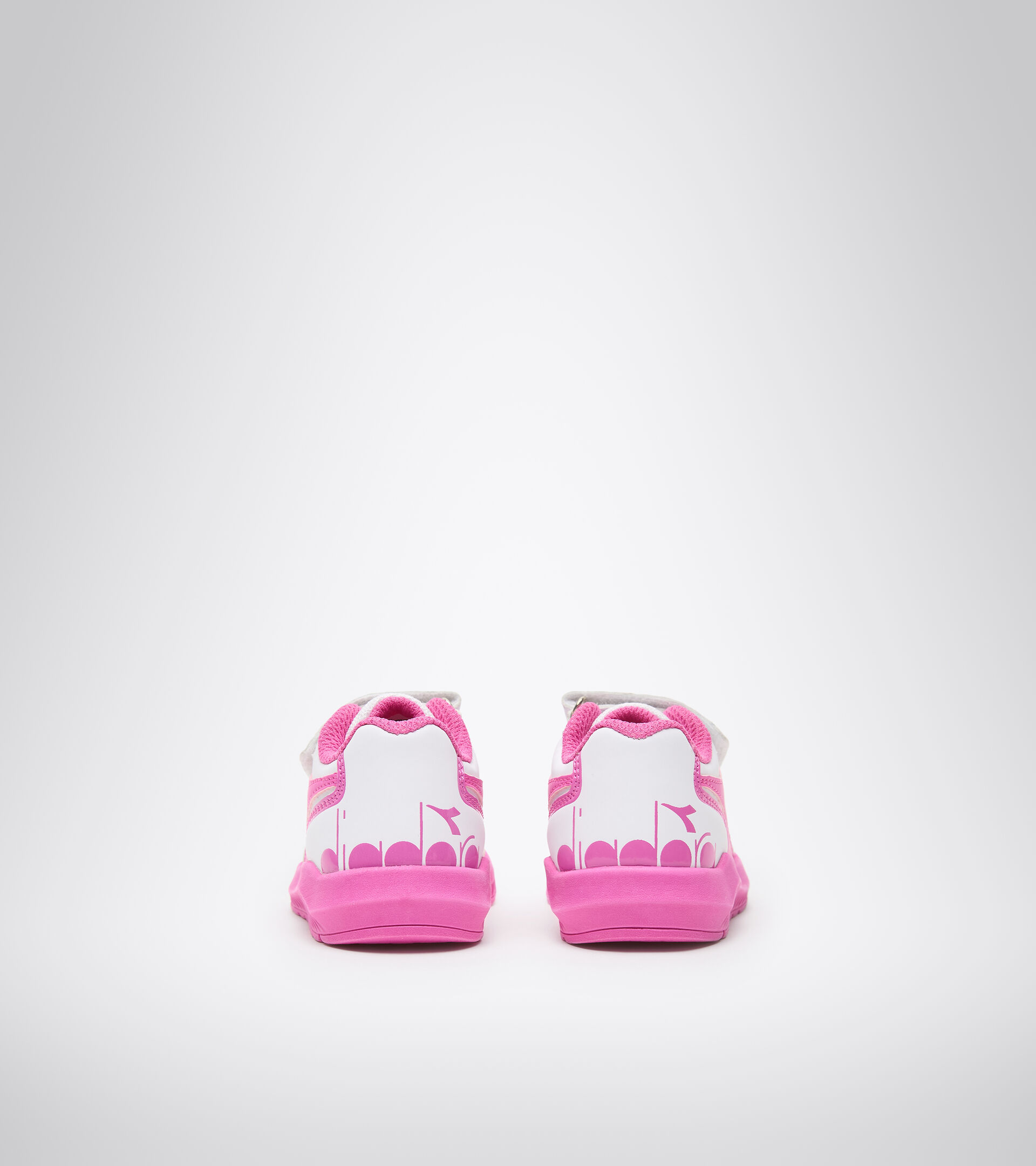 Running shoe - Unisex kids FALCON SL I WHITE/MAGENTA - Diadora