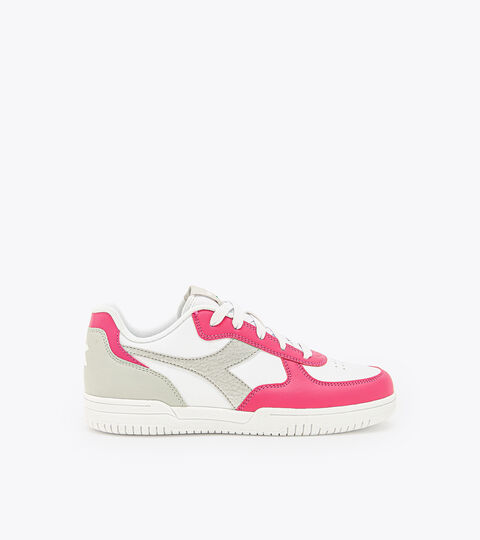 Sports shoes - Youth 8-16 years RAPTOR LOW GS PINK YARROW/SILVER - Diadora