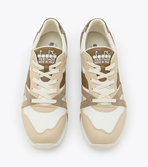 N9000 2030 ITALIA, IVORY WHITE Made in Italy Heritage Shoe - Men N9000 2030 ITALIA IVORY WHITE - Diadora