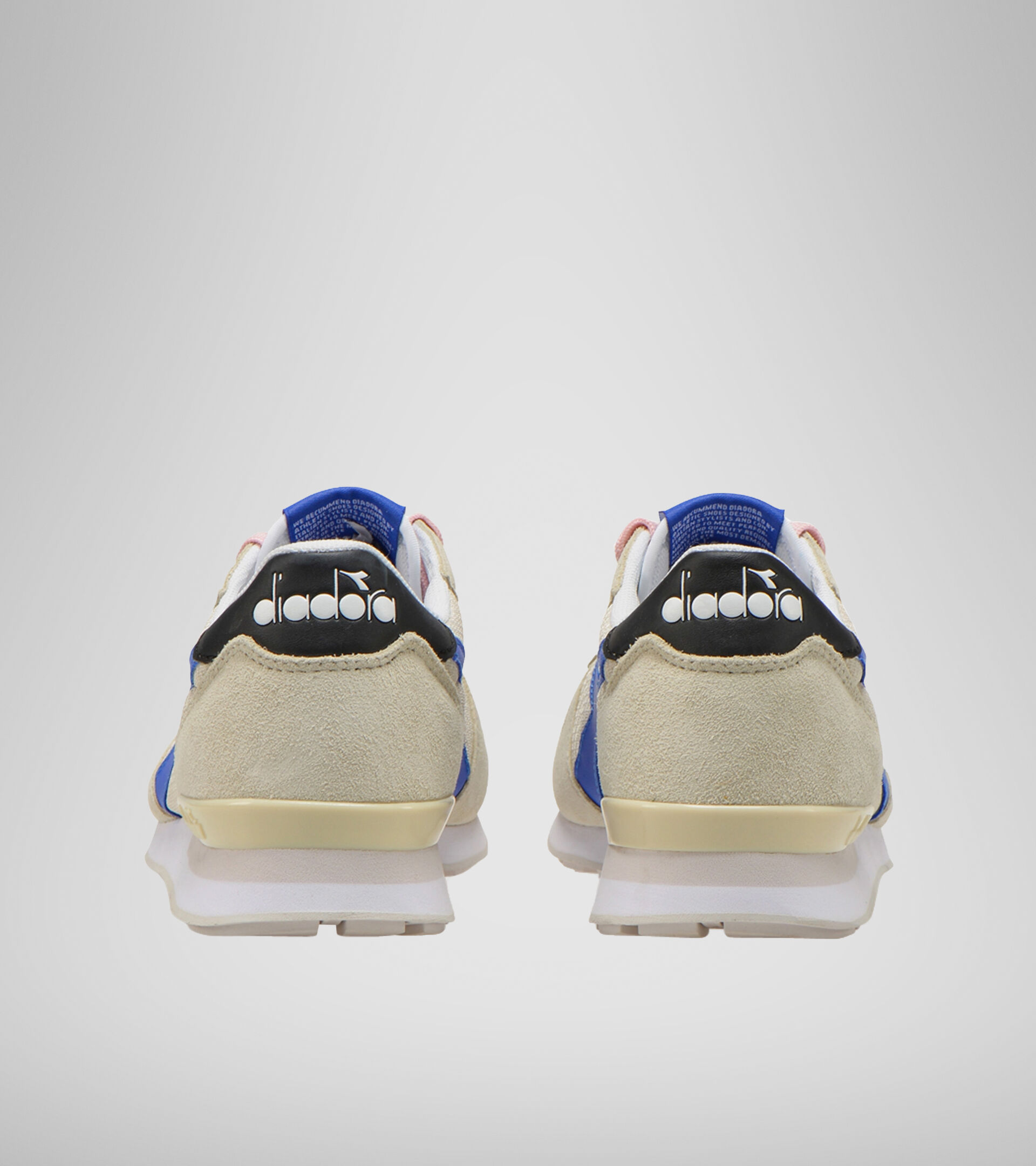 Chaussures de sport - Femme CAMARO WN BEIGE ANGORA/BLEU ECLATANT - Diadora
