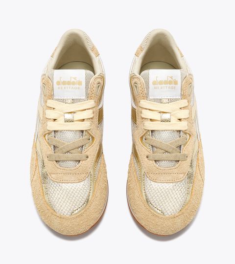 Heritage Leather Sneakers - All-gender EQUIPE REVENGE IRIDE WN RICH GOLD - Diadora