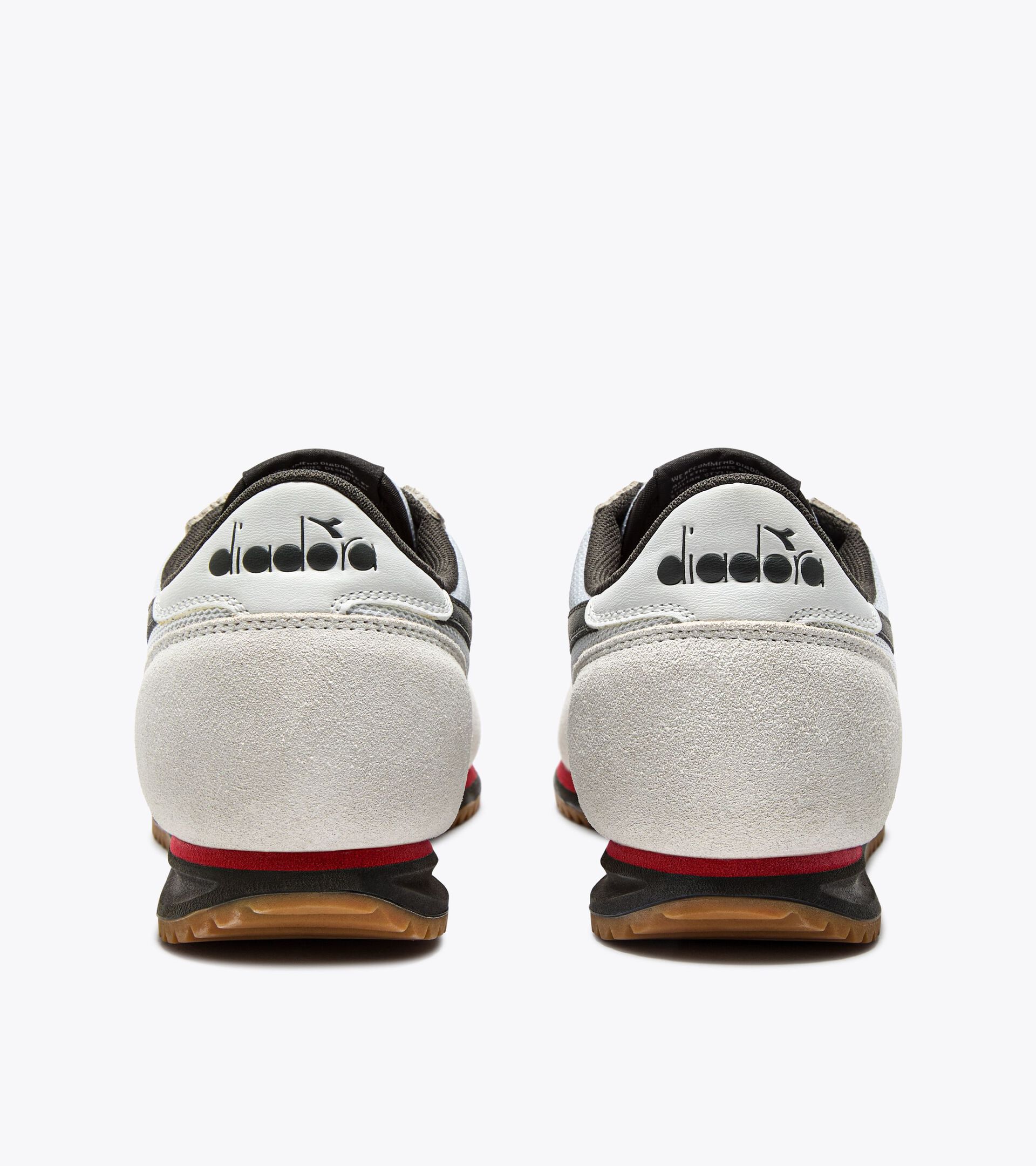 Sneaker aus Veloursleder mit niedrigem Profil - Für alle Geschlechter CROSS WHITE/BLACK BELUGA - Diadora