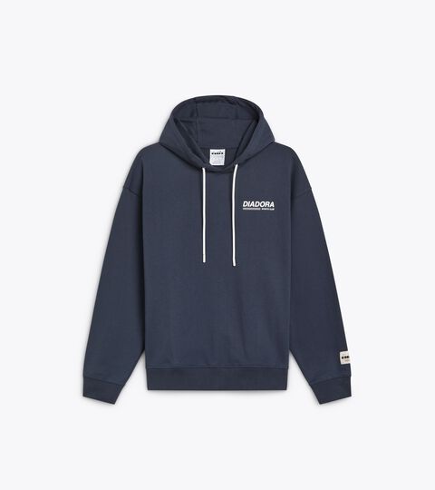 HOODIE LEGACY, BLUE DENIM Legacy hoodie with a comfort fit - Made in Italy - All-Gender
HOODIE LEGACY BLUE DENIM - Diadora