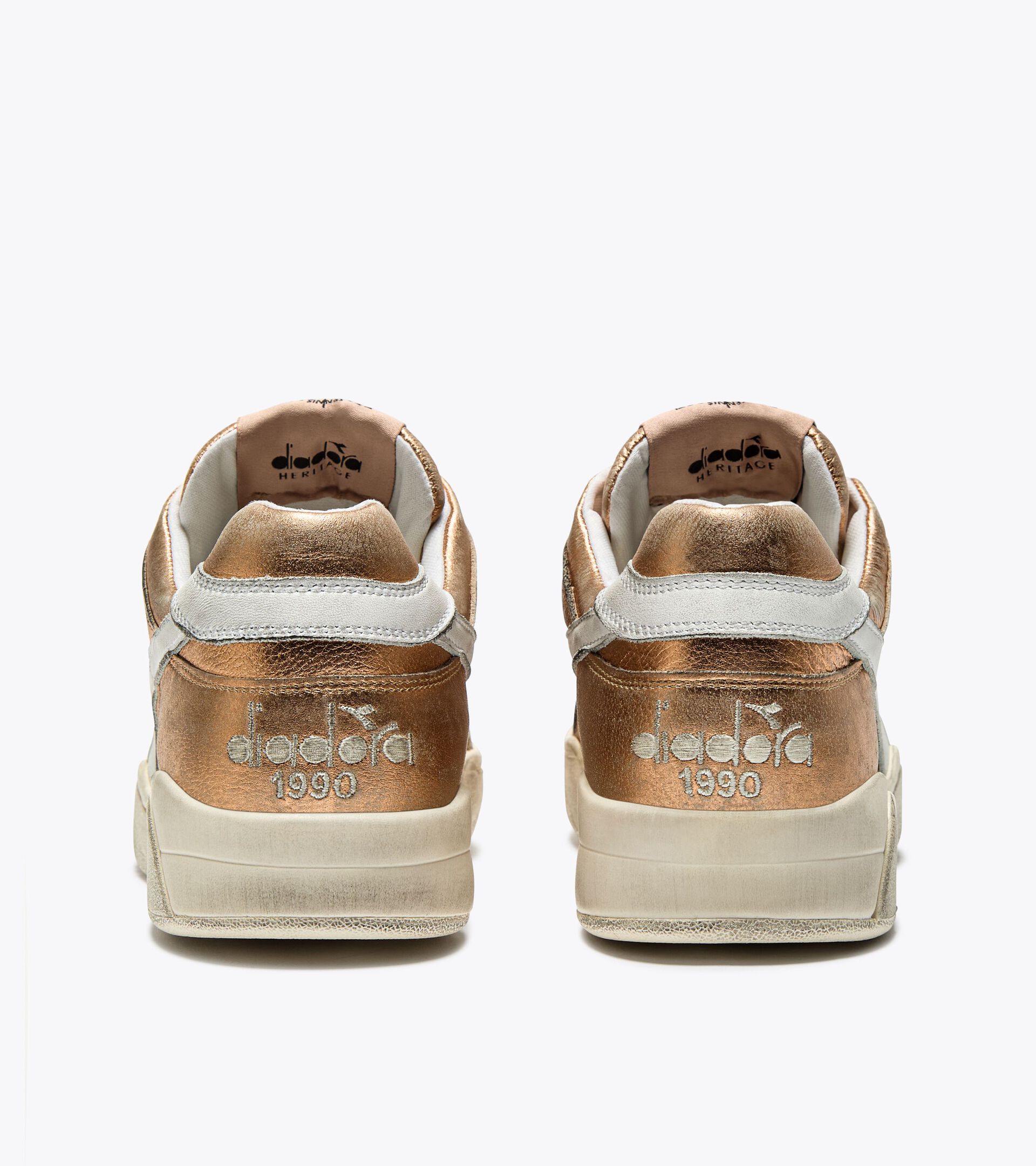 Heritage leather sneaker - Women’s B.560 METALLIC WN ROSA - Diadora