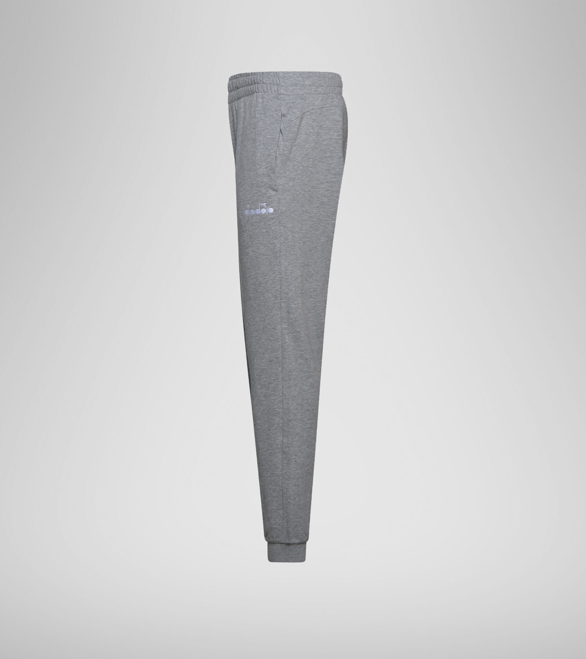 Sports trousers - Men PANT CUFF CORE LIGHT MIDDLE GREY MELANGE - Diadora