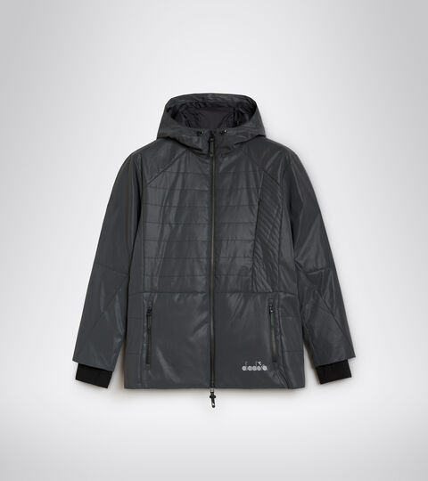 BRIGHT JACKET BE ONE, NERO Giacca rifrangente da running - Uomo BRIGHT JACKET BE ONE NERO - Diadora