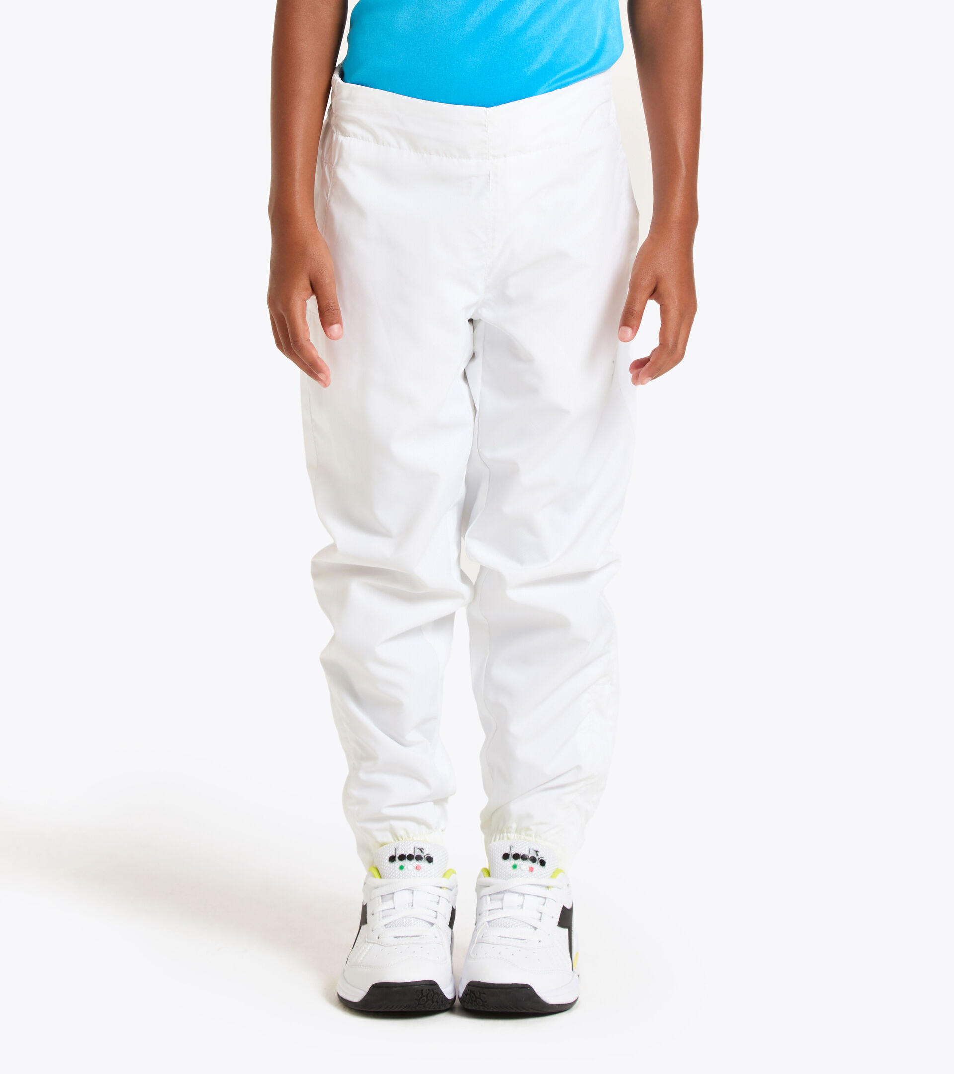 Tennis trousers - Junior G. PANT COURT OPTICAL WHITE - Diadora