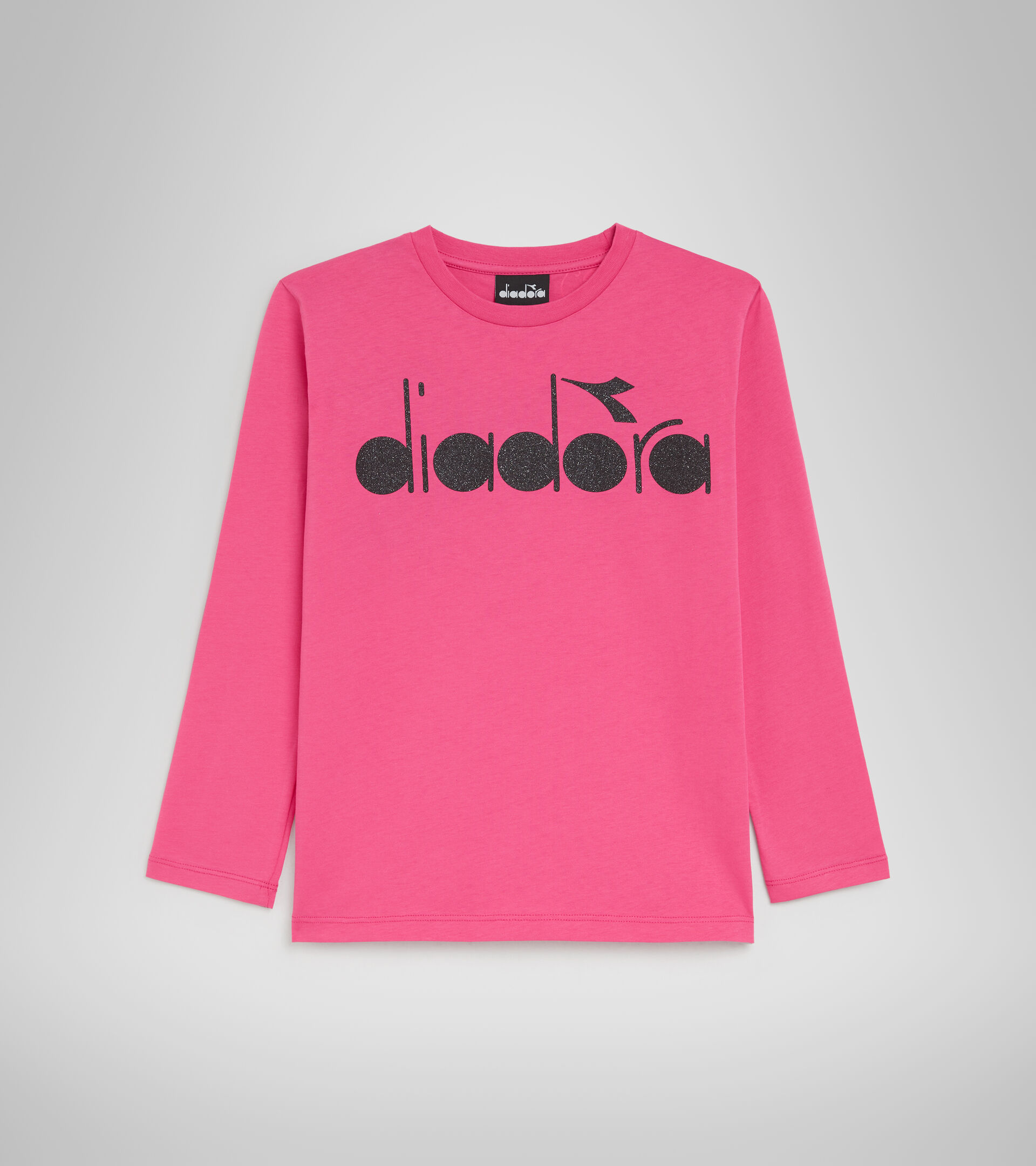 T-shirt a maniche lunghe - Bambina JG.T-SHIRT LS D ROSA FUCSIA - Diadora