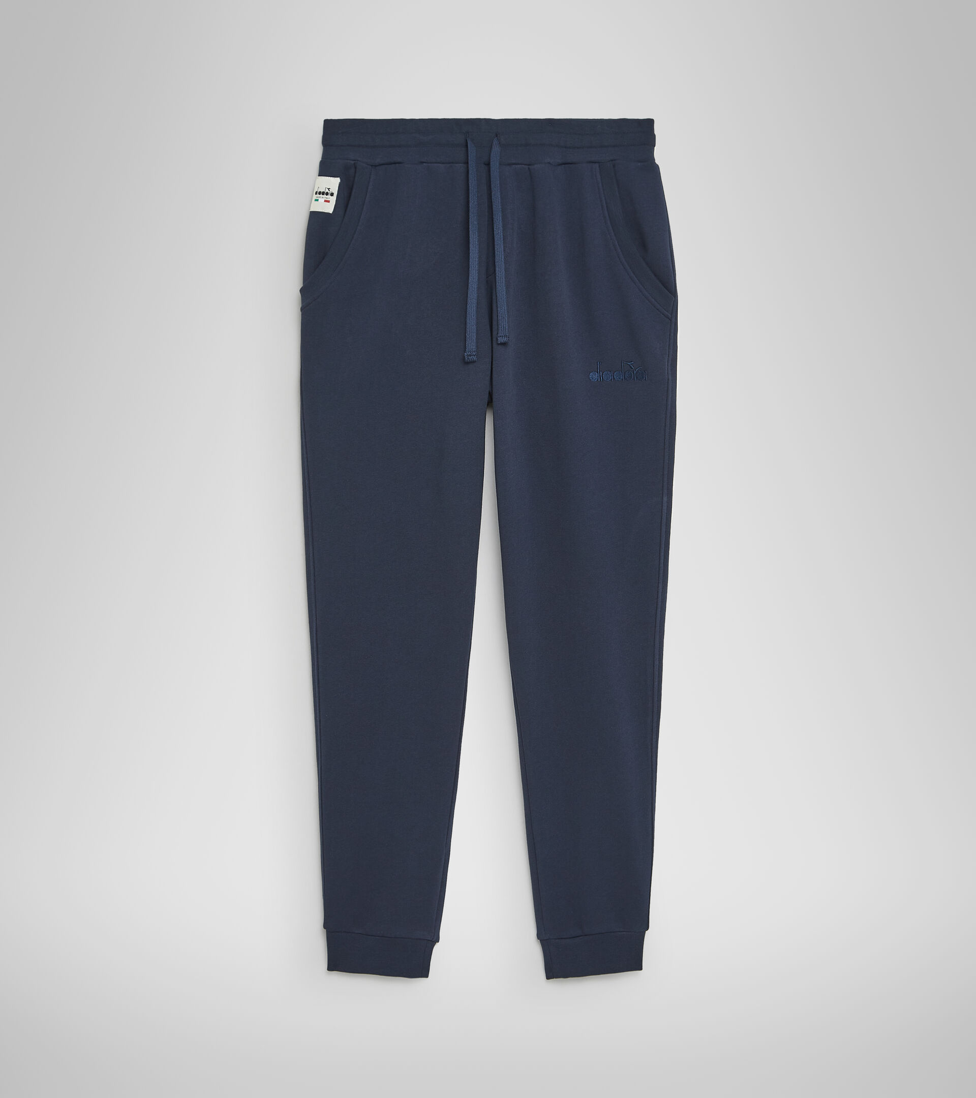 Cotton sports trousers - Made in Italy - Men JOGGER PANT MII BLUE CORSAIR - Diadora