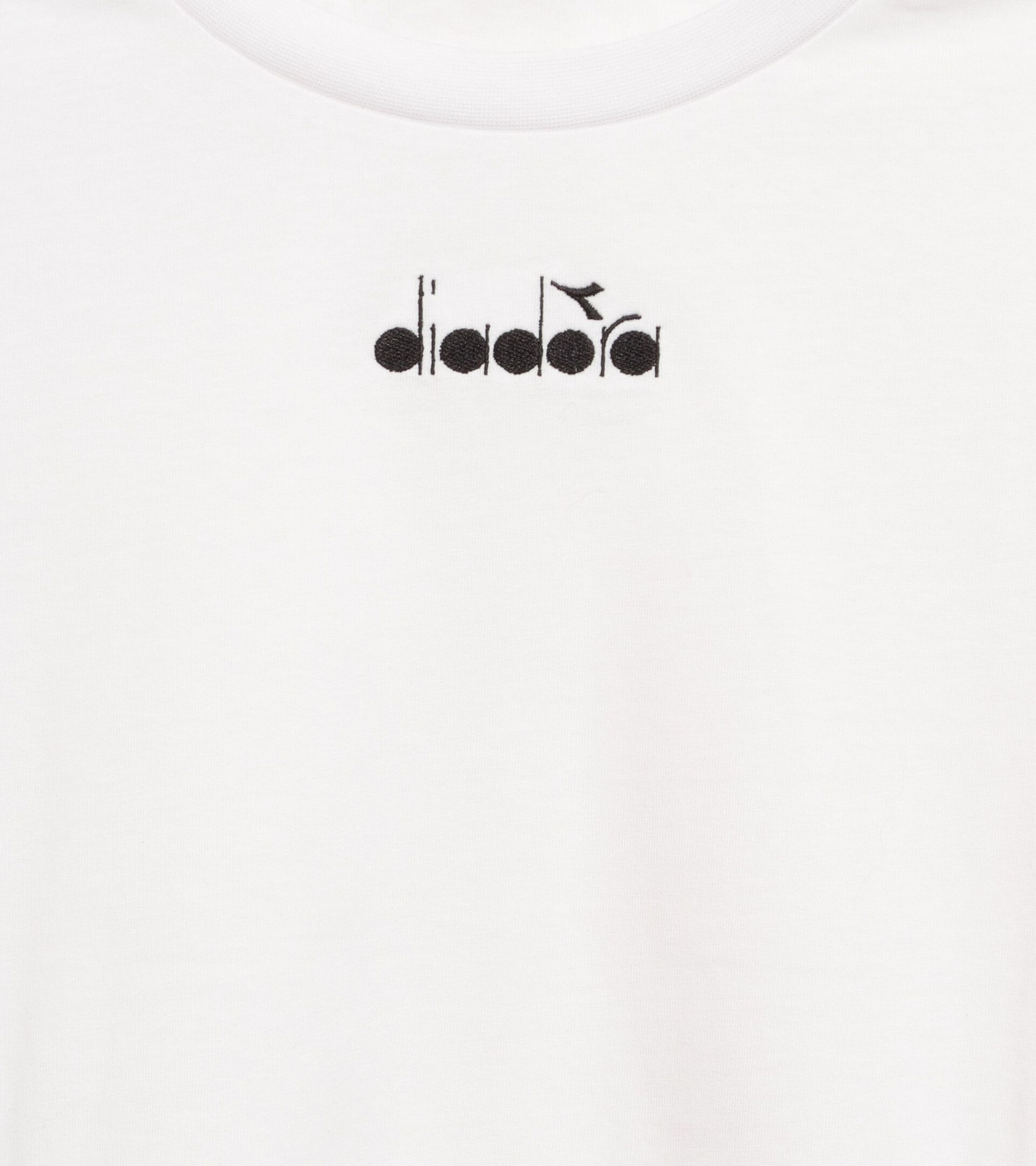 Cotton t-shirt - Women&rsquo;s
 L. T-SHIRT SS LOGO OPTICAL WHITE - Diadora