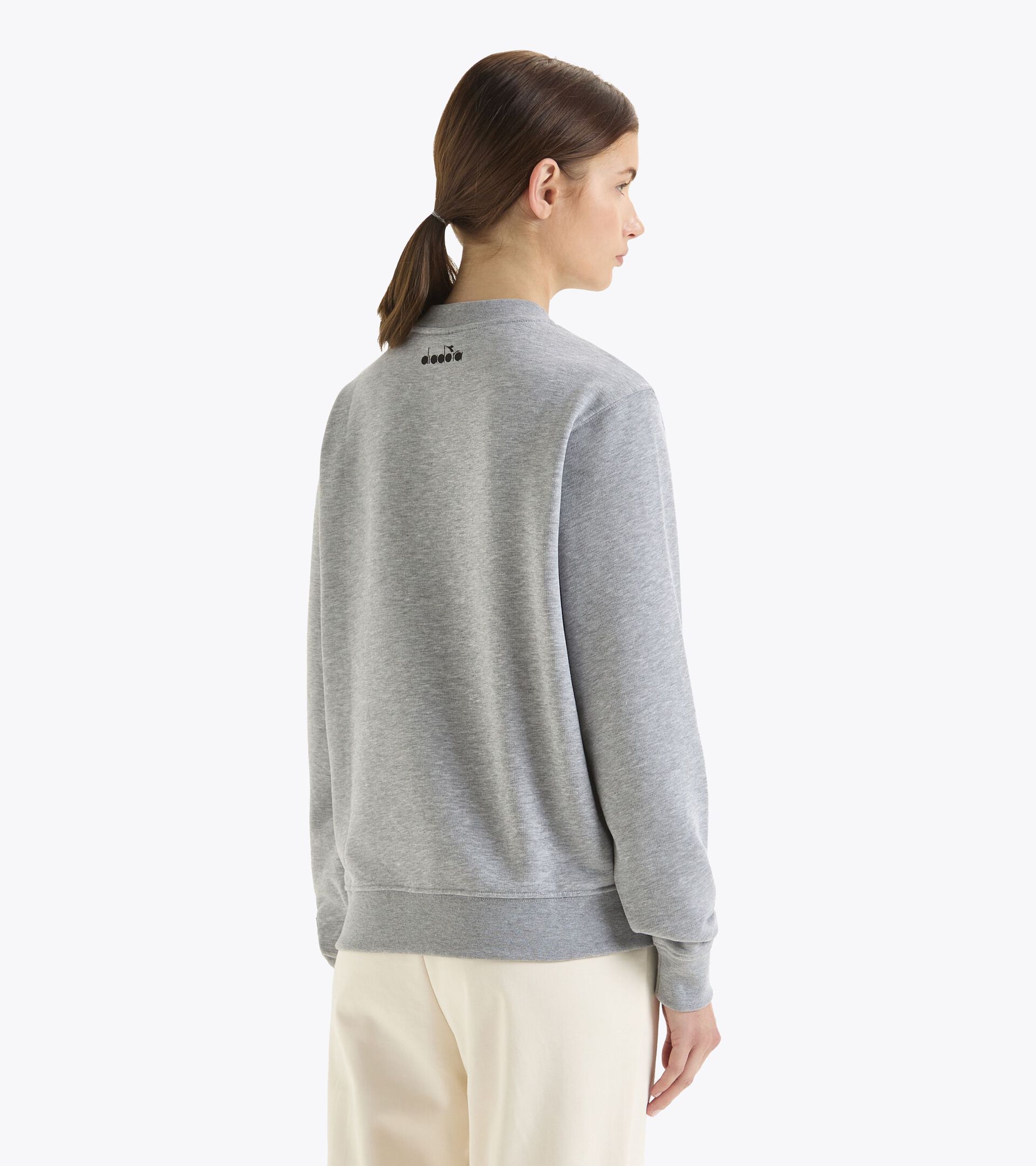 Crewneck sweatshirt - Gender Neutral SWEATSHIRT CREW G.D. 1984 (226) HIGH RISE MELANGE - Diadora