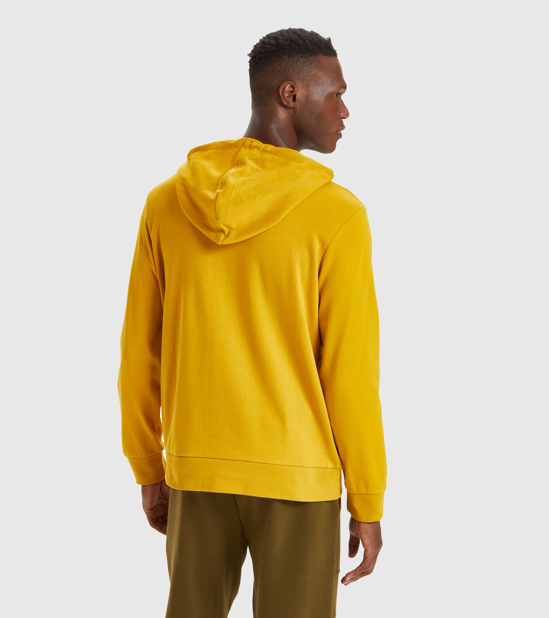 Hooded sweatshirt - Men HOODIE BIG LOGO TAWNY OLIVE - Diadora