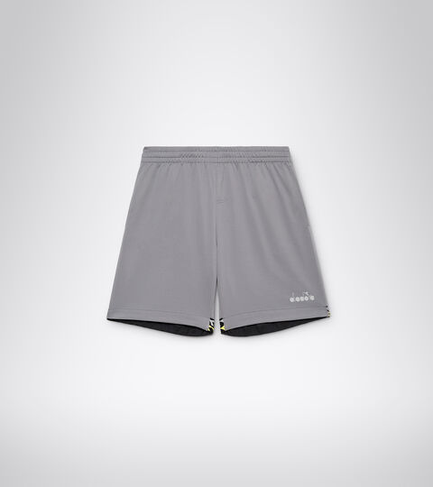 BERMUDA REVERSIBLE BE ONE, STEEL GRAY Double-face running shorts - Men BERMUDA REVERSIBLE BE ONE STEEL GRAY - Diadora