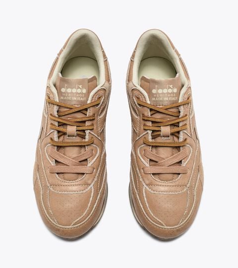 Heritage Leather Sneakers - Low Profile - All-gender EQUIPE REVENGE DUNE USED ITALIA CAMEL - Diadora