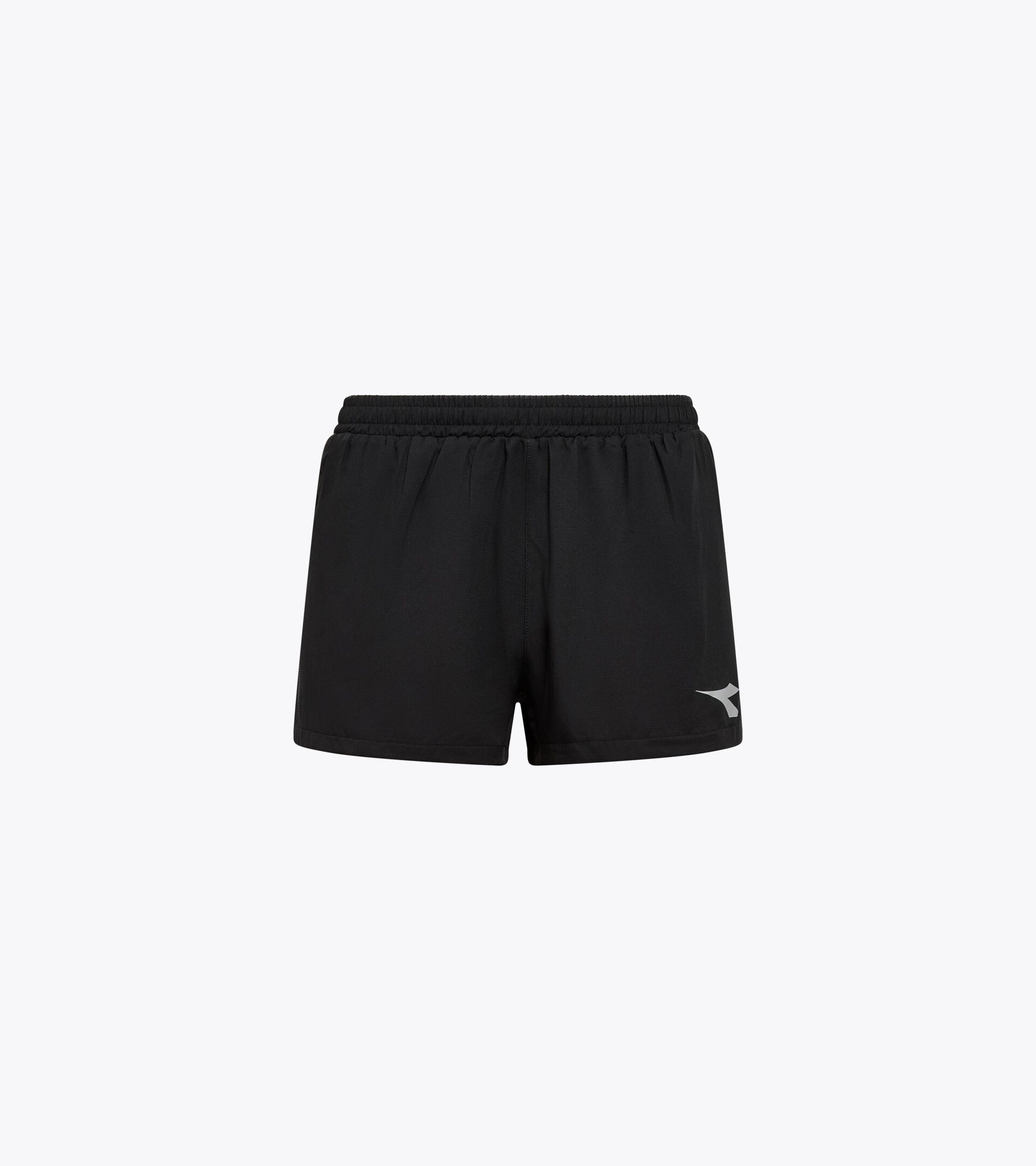 3’’ race shorts  - Coolcore light fabric - Men’s SUPER LIGHT SPLIT SHORTS 3 BLACK - Diadora