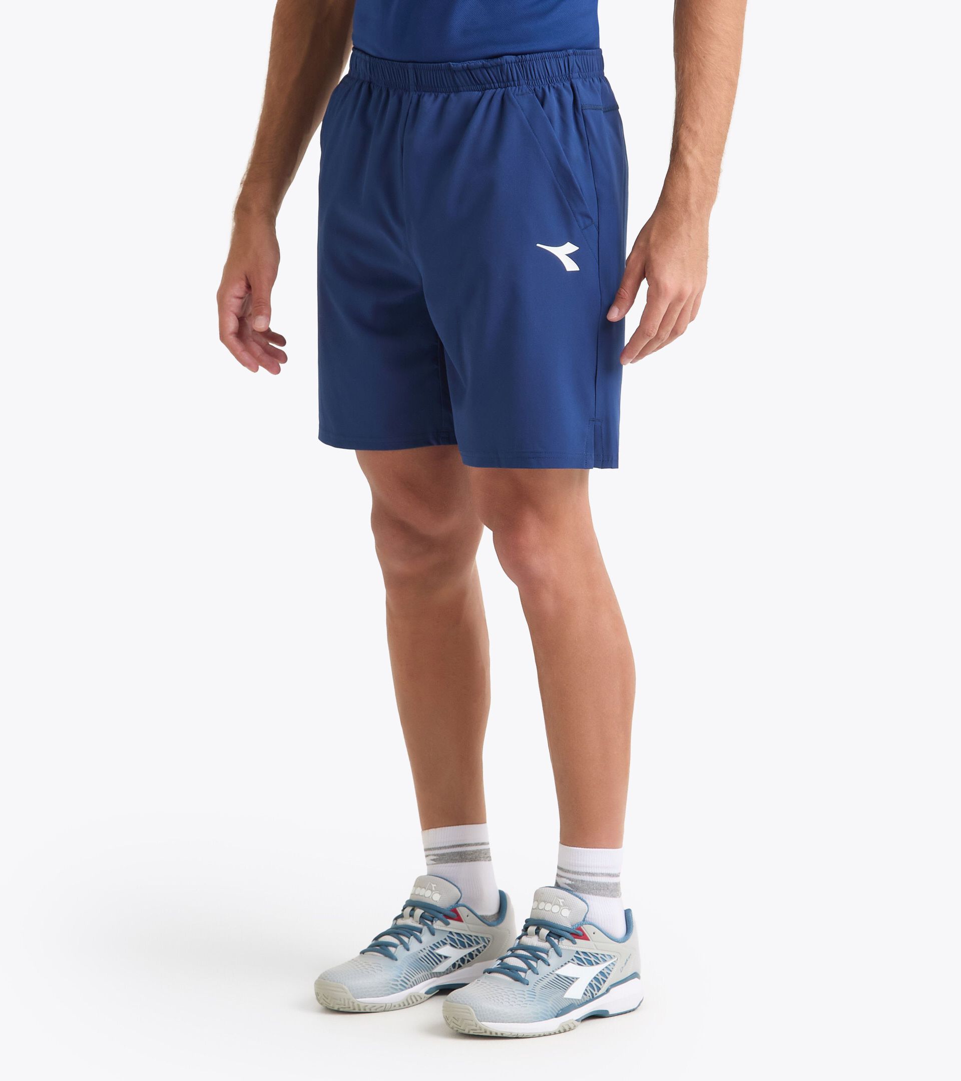 Tennis bermuda shorts - Men SHORT COURT SALTIRE NAVY - Diadora