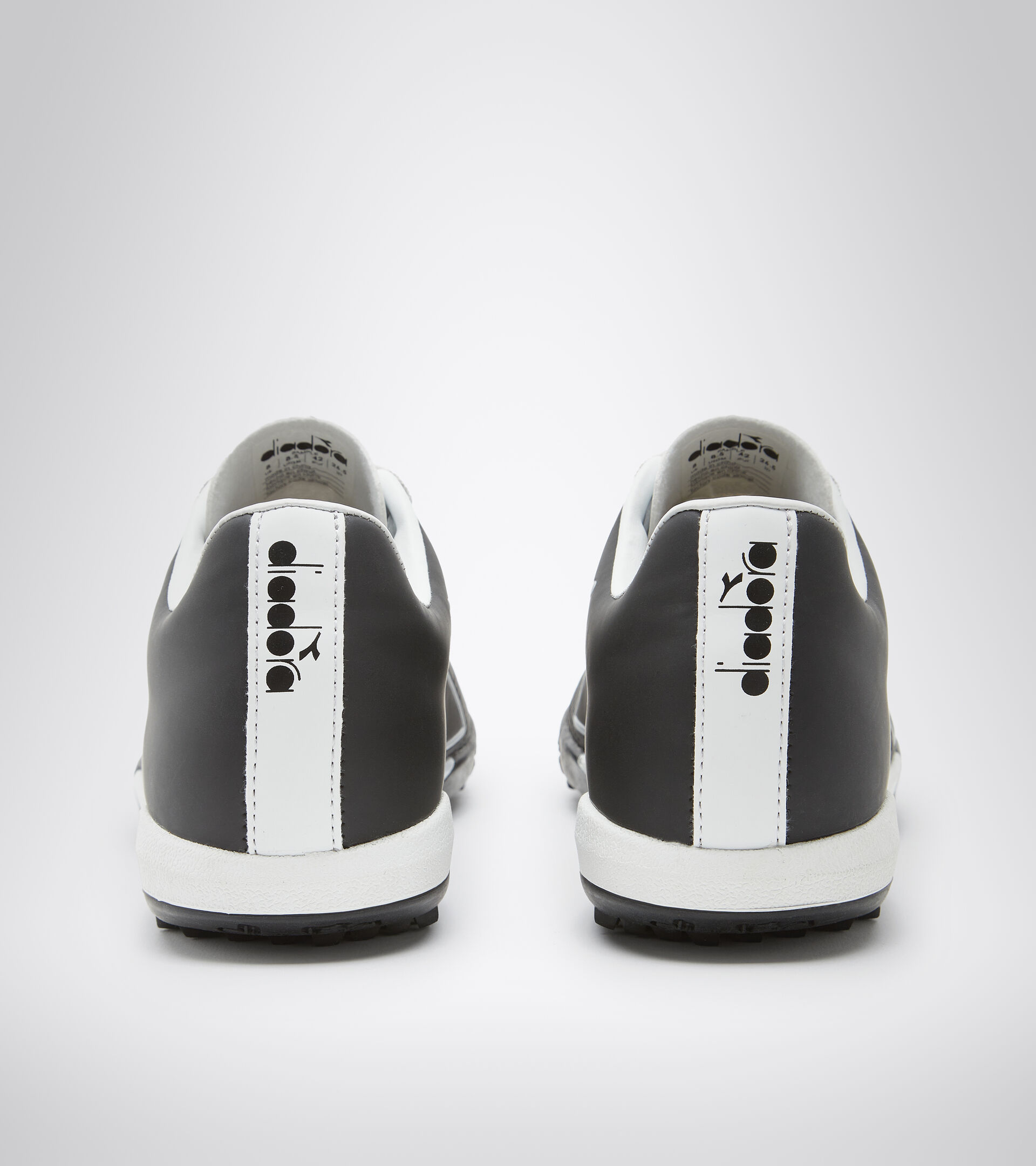 Firm ground football boots PICHICHI 4 TFR BLACK/WHITE/SILVER DD - Diadora