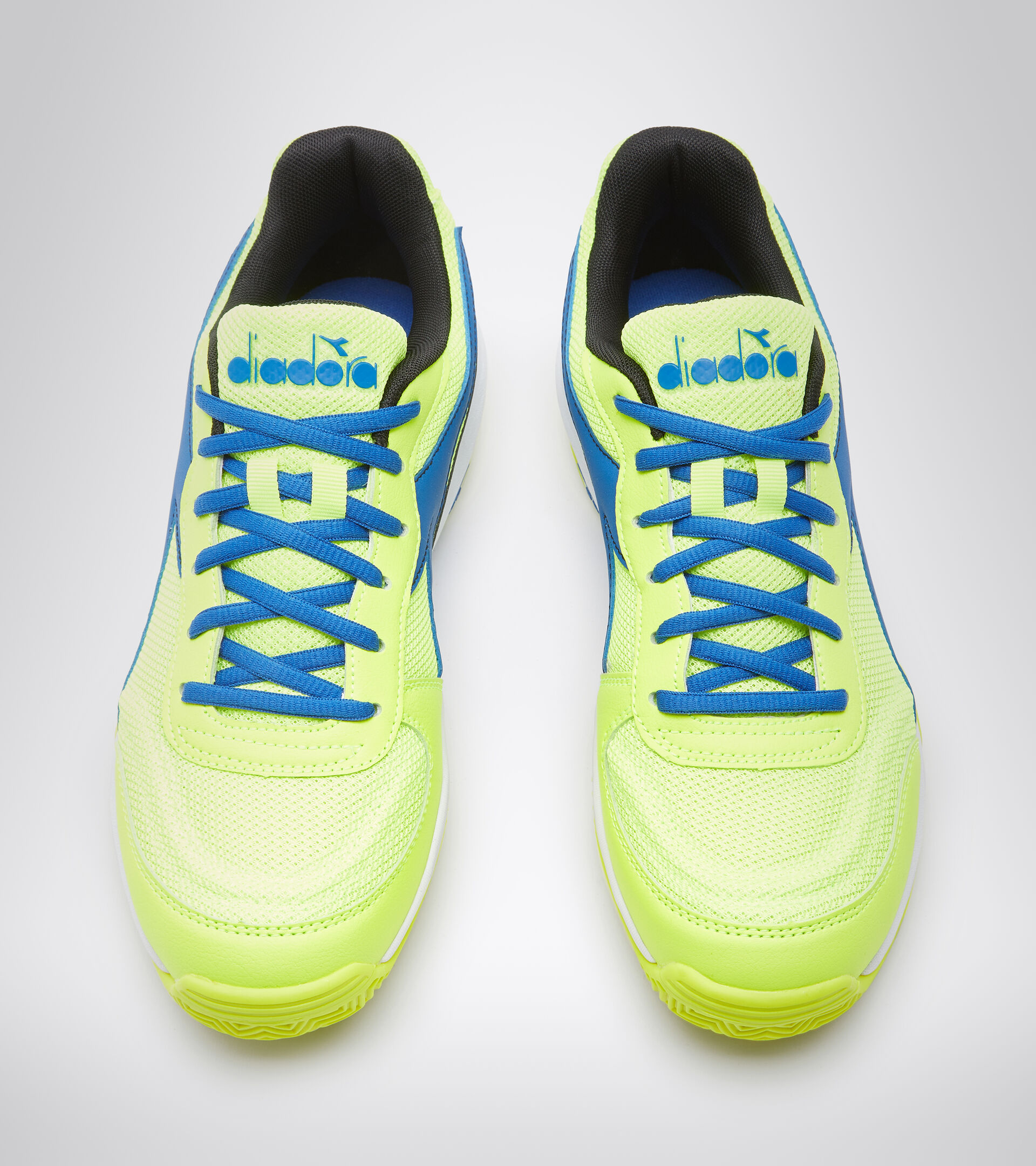 Padel shoe - Unisex S.CHALLENGE 4 PADEL YELLOW FLUO DD/TURKISH SEA - Diadora