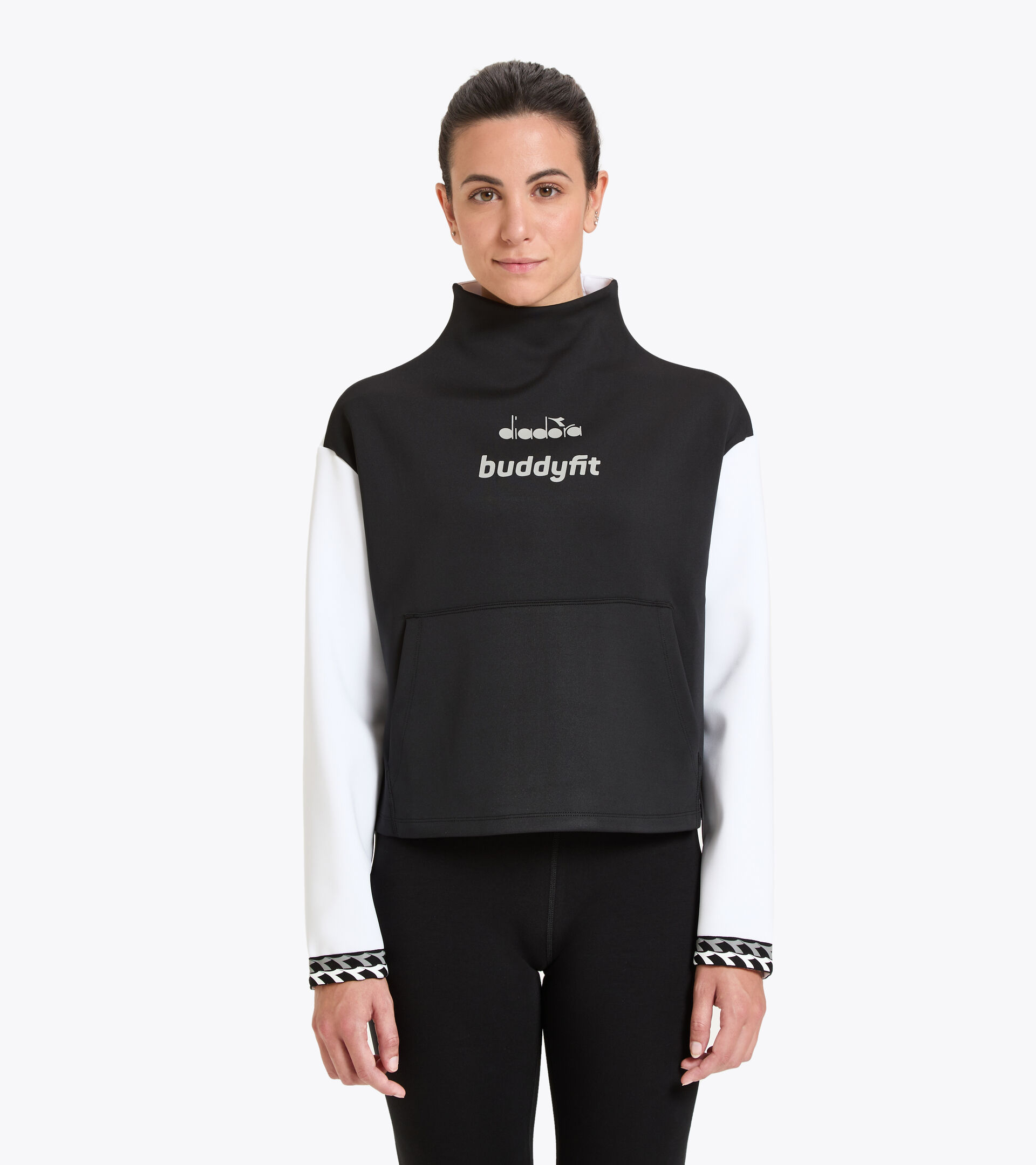 Apparel Sport DONNA L. SWEAT BUDDYFIT NERO Diadora