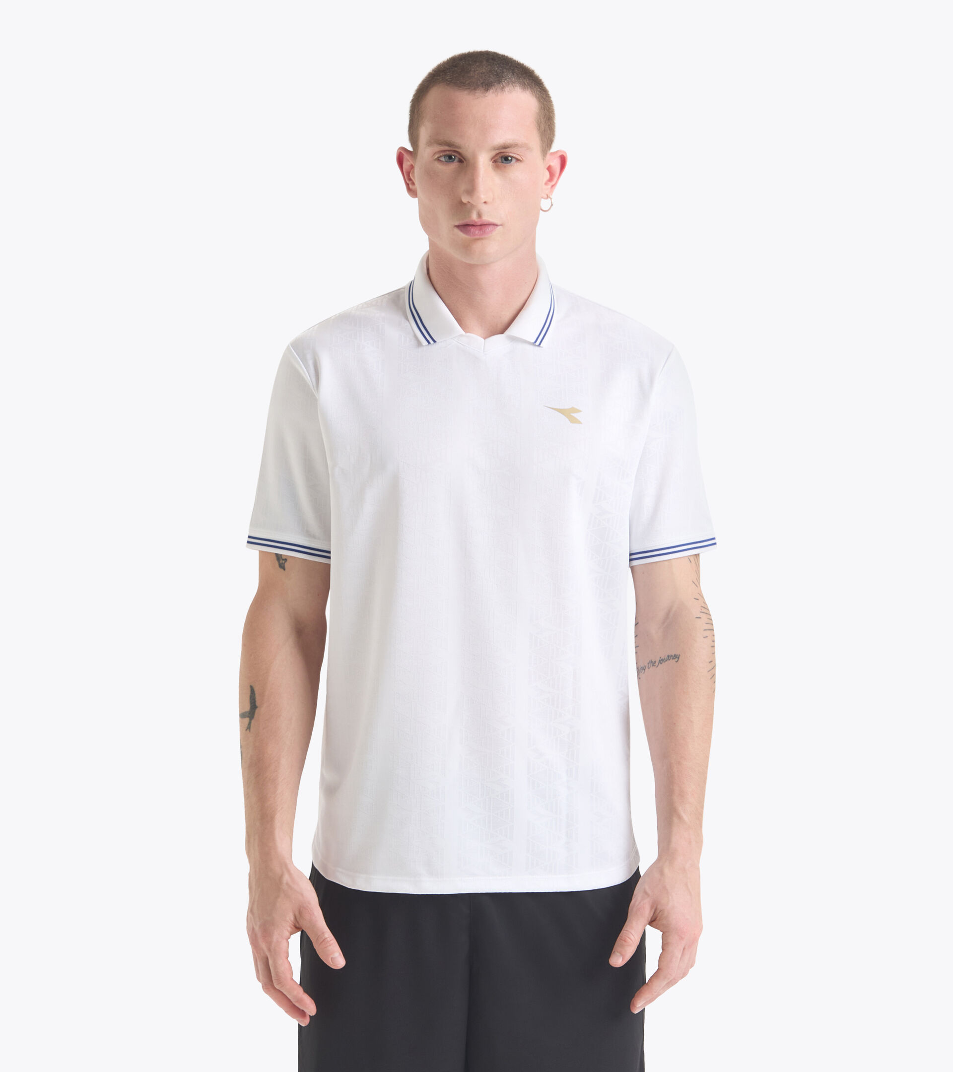 90s-inspired calcio shirt - Gender neutral MATCH SHIRT SCUDETTO OPTICAL WHITE - Diadora