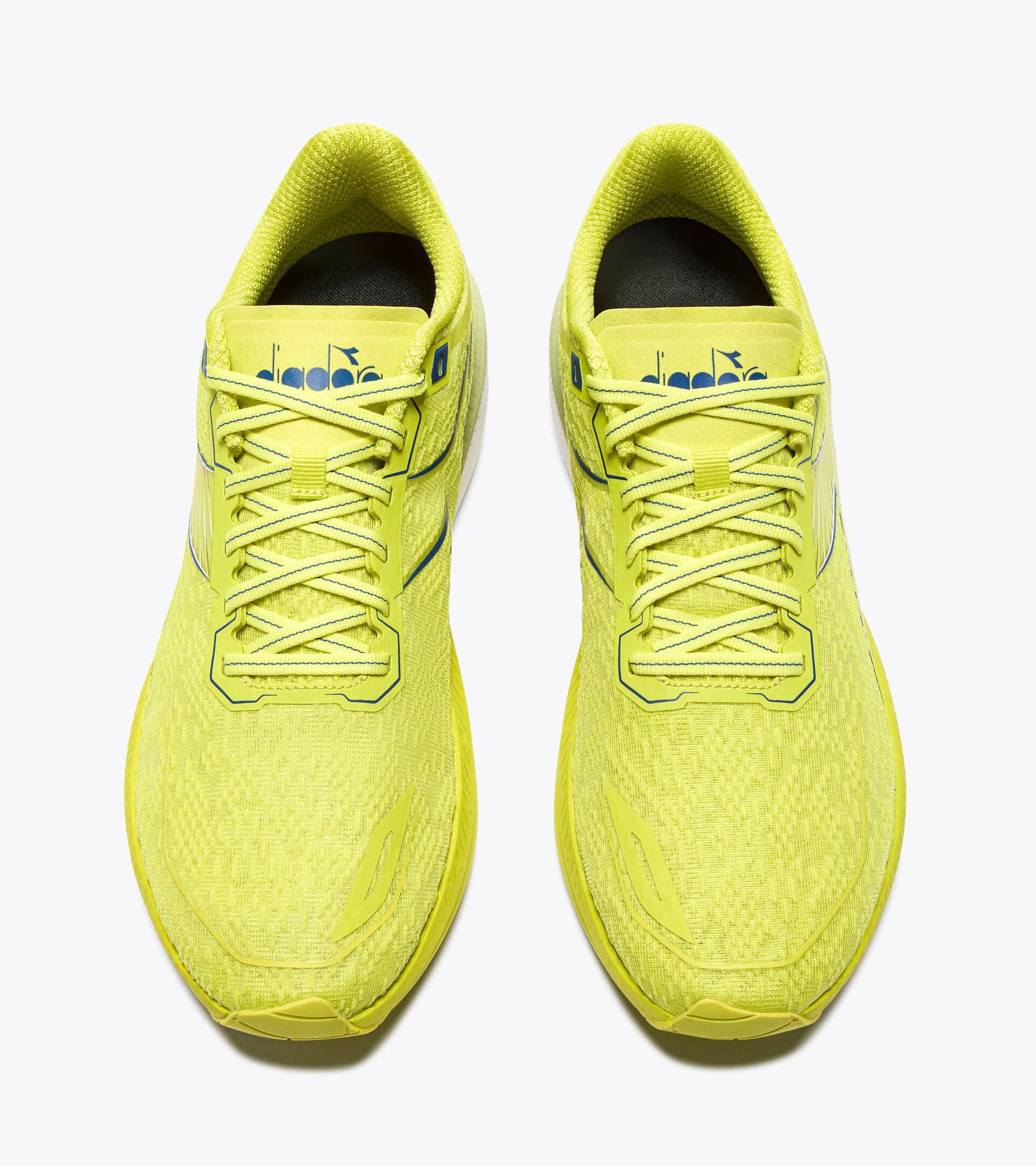 Zapatilla de running - Estabilidad y ligereza - Hombre MYTHOS BLUSHIELD VOLO 5 SULPHUR SPRING/SURF THE WEB - Diadora