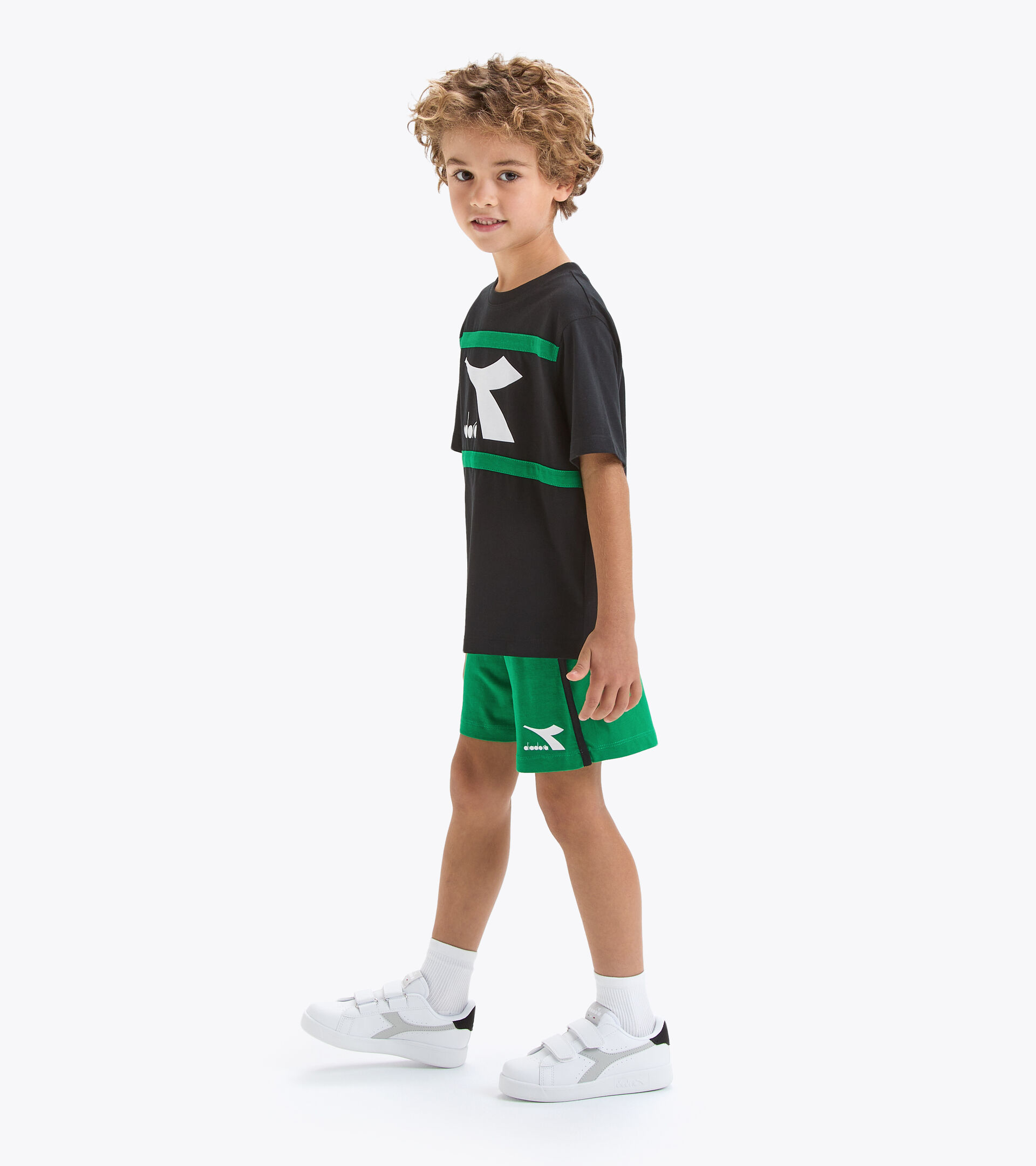 Conjunto deportivo - Niño JB.SET SS SPORT ART NEGRO - Diadora