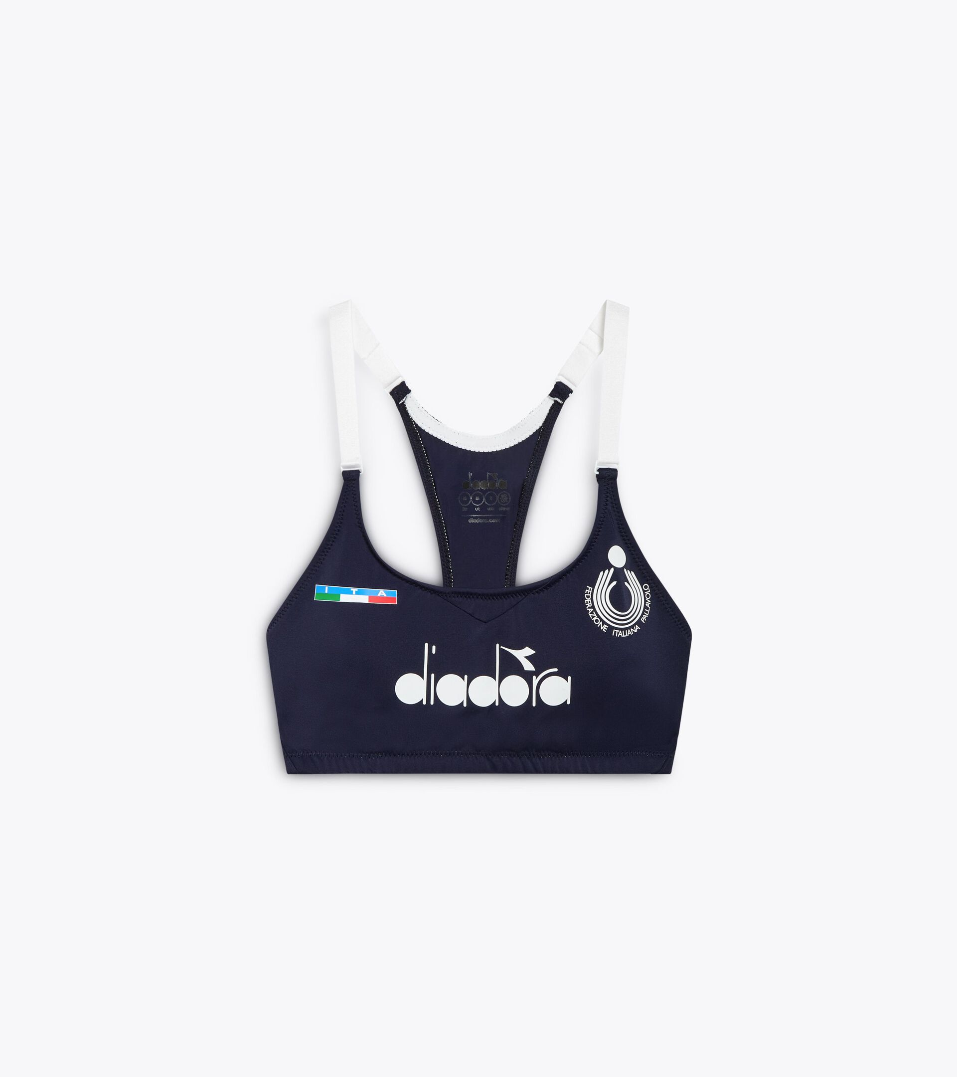 Bikini bra - Italy National Volleyball Team TOP GARA DONNA BV ITALIA CLASSIC NAVY - Diadora