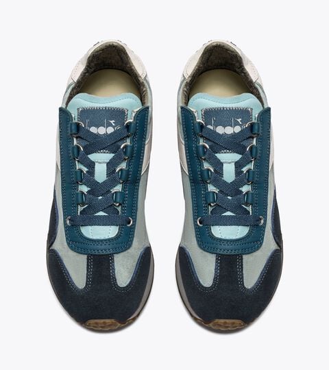 Low-profile Heritage sneaker - All-gender EQUIPE DIRTY SW EVO SKY-BLUE PLUME - Diadora