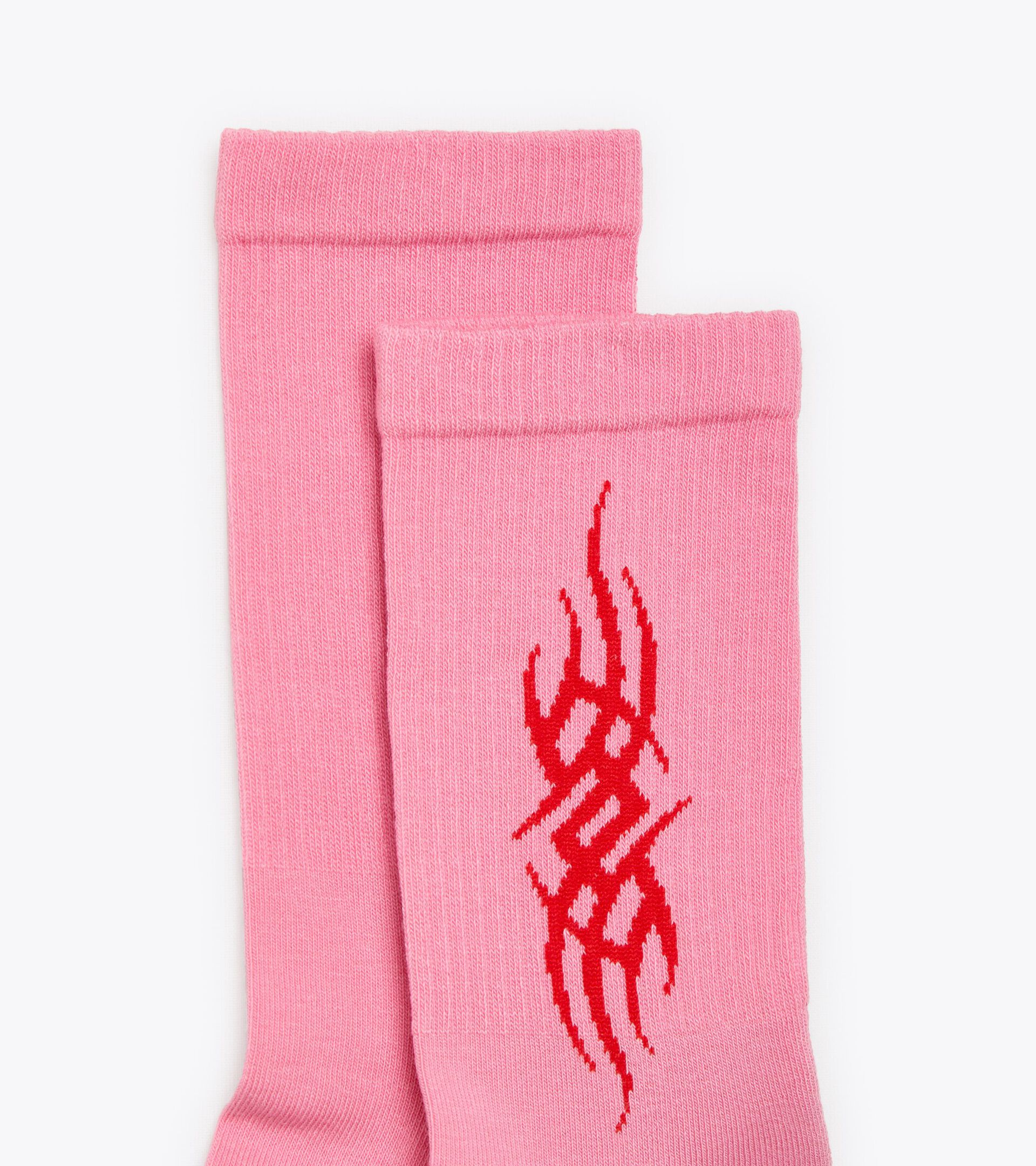 IUTER x diadora x SPECTRUM - Gender neutral socks SOCKS PIRATI PINK ORCHID - Diadora
